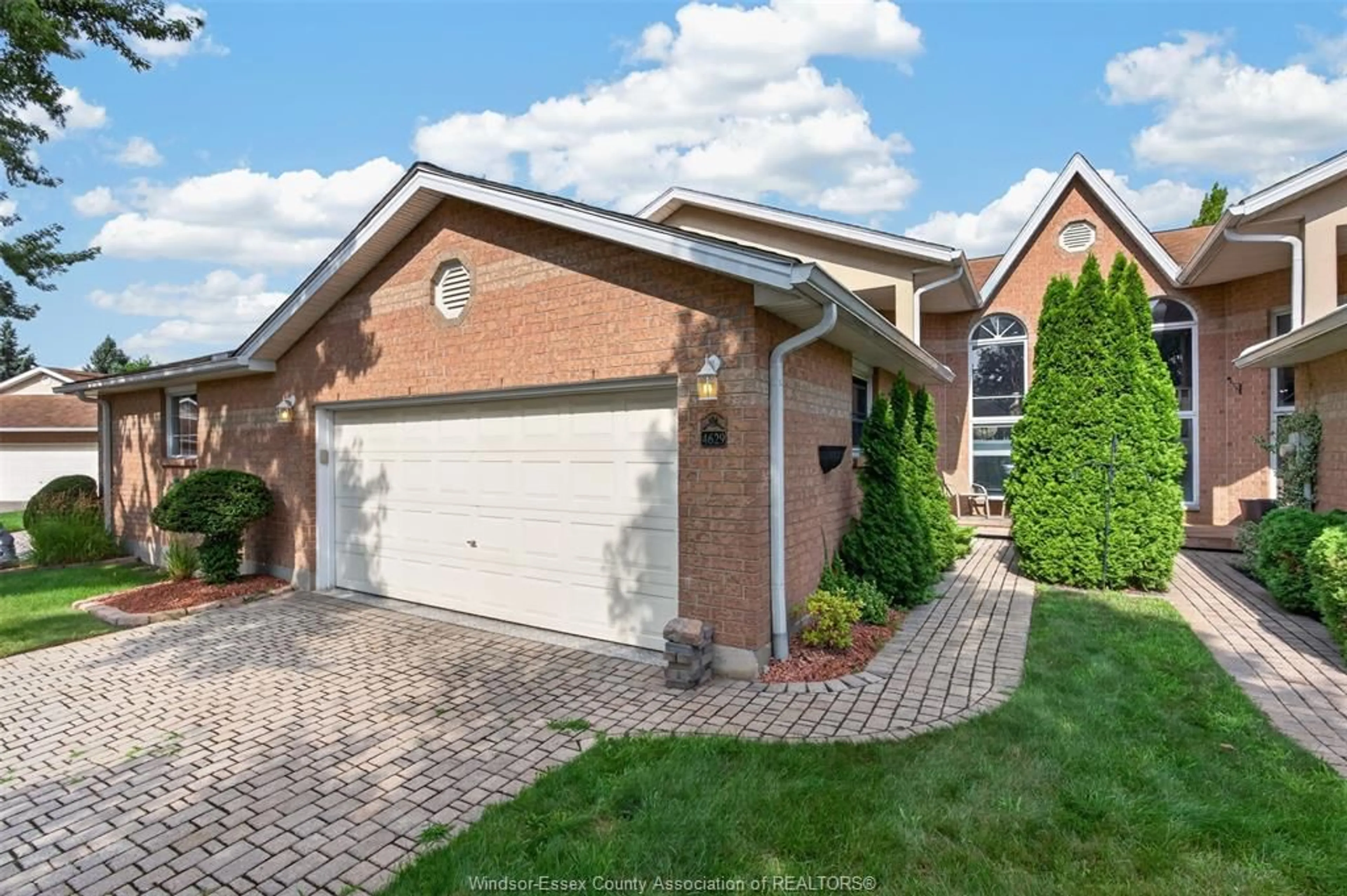 Home with brick exterior material, street for 4629 EAGLE Cres, Windsor Ontario N9G 2N6
