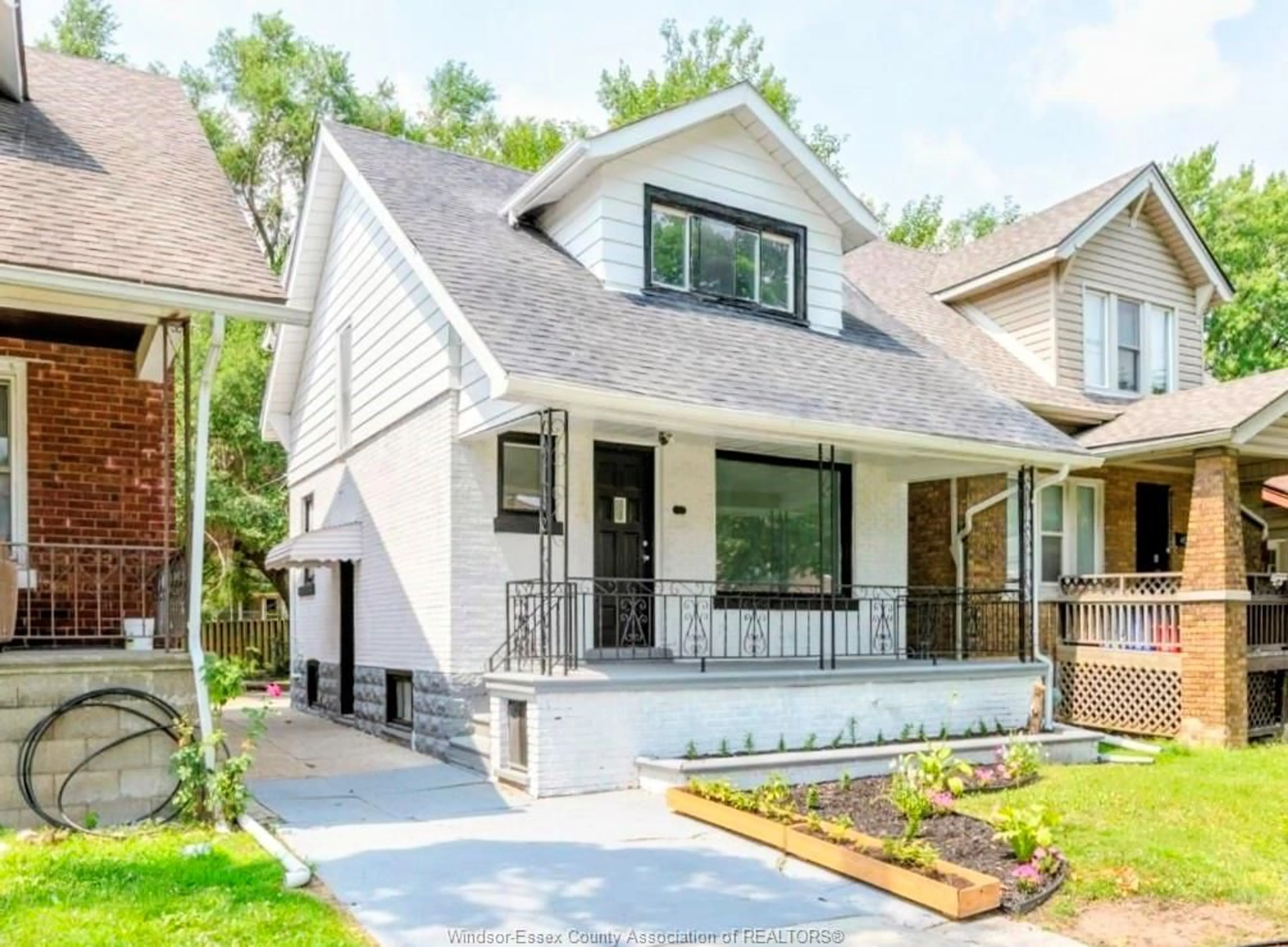 Home with brick exterior material, street for 461 RANKIN Ave, Windsor Ontario N9B 2R6