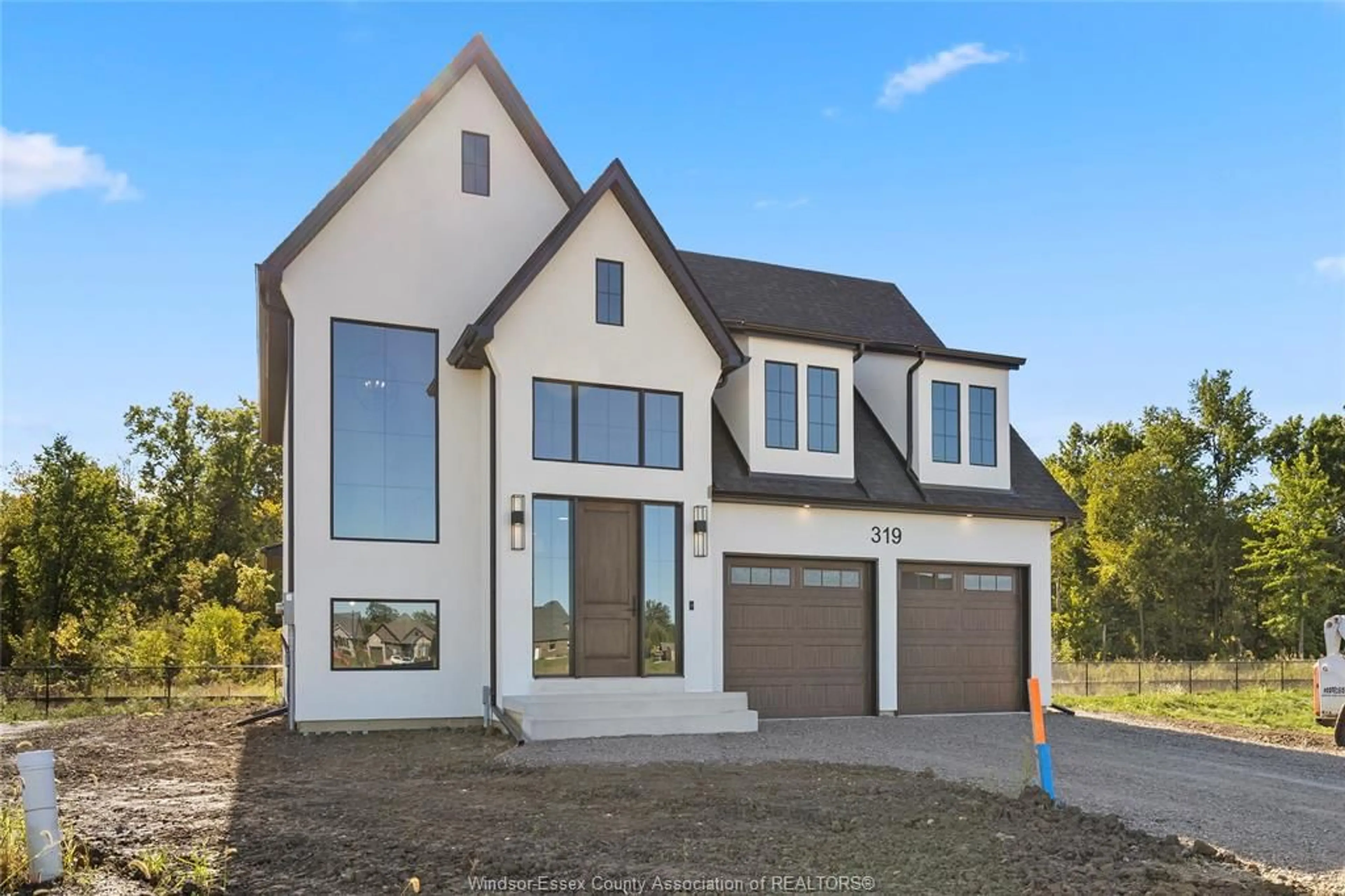 Home with brick exterior material, street for 361 MARLA Cres, Lakeshore Ontario N0R 1A0