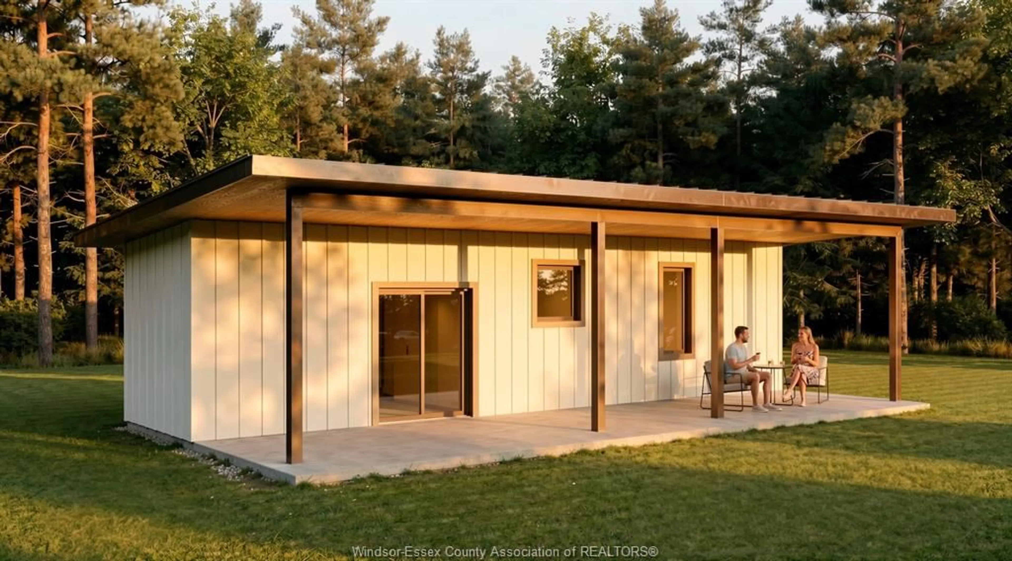 Home with vinyl exterior material, building for 21419 Campbell Rd #ADU, Wheatley Ontario N0P 2P0