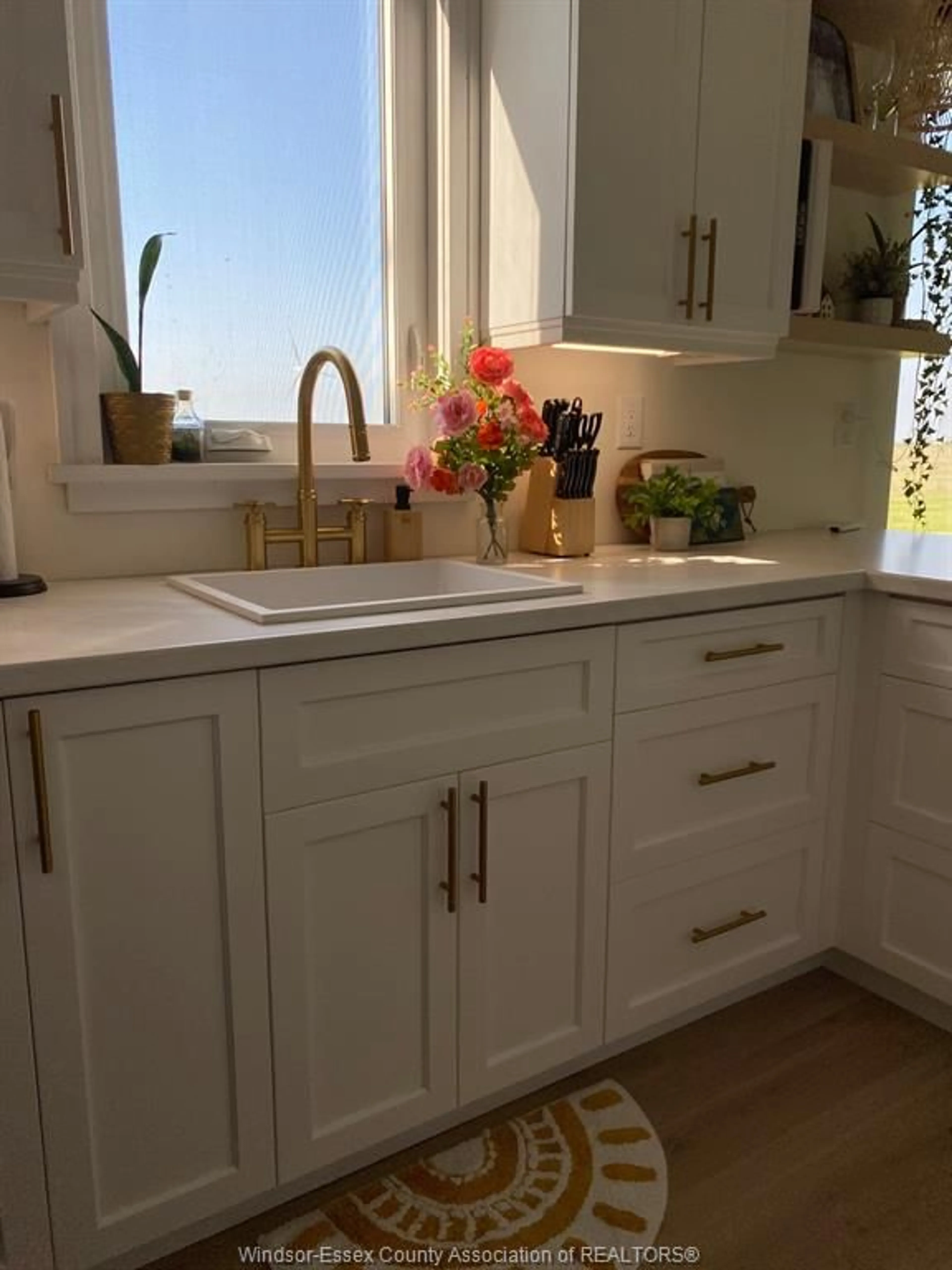 Contemporary kitchen, ceramic/tile floor for 21419 Campbell Rd #ADU, Wheatley Ontario N0P 2P0