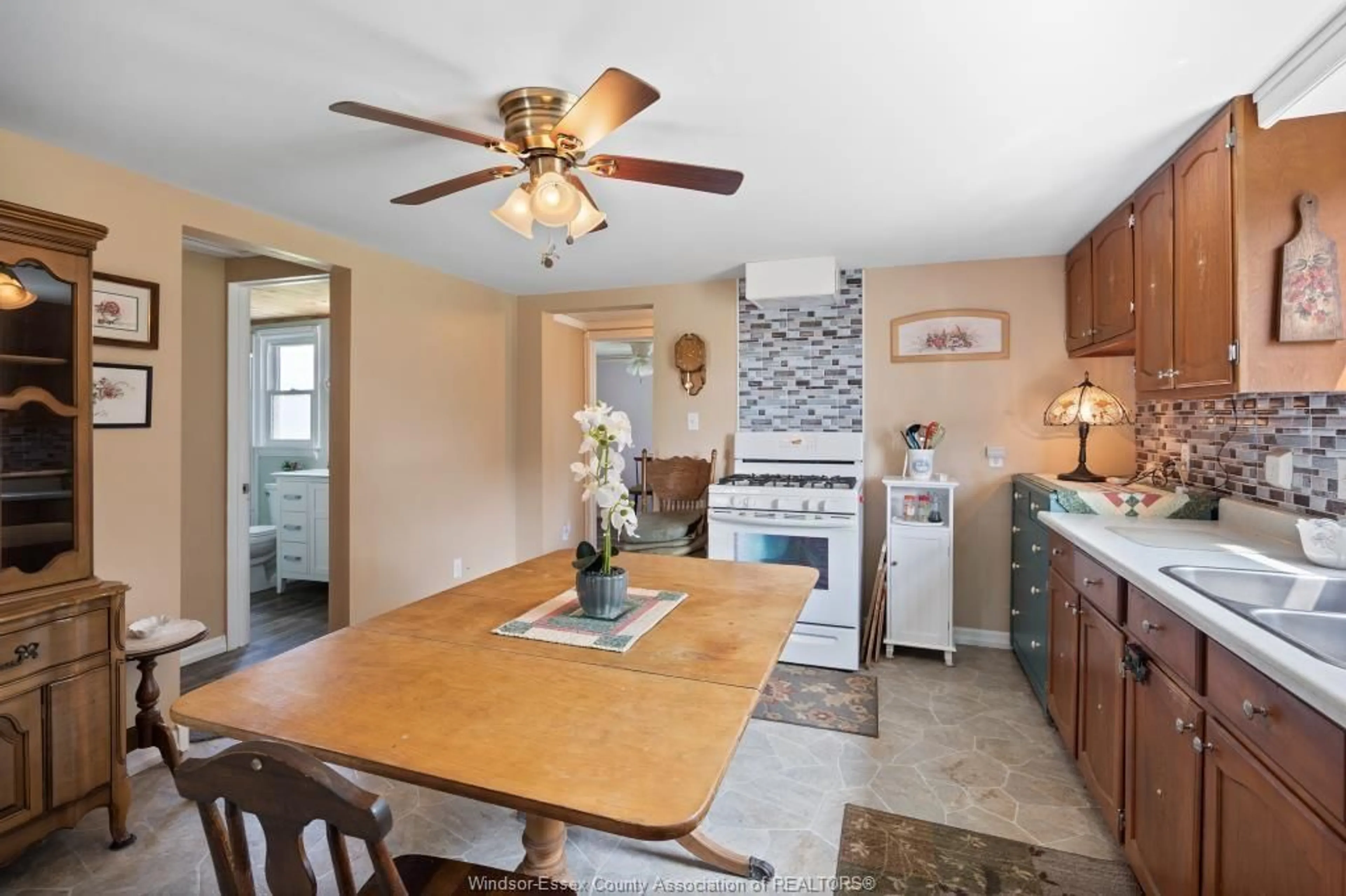 Standard kitchen, ceramic/tile floor for 3712 3RD CONCESSION, Harrow Ontario N0R 1G0