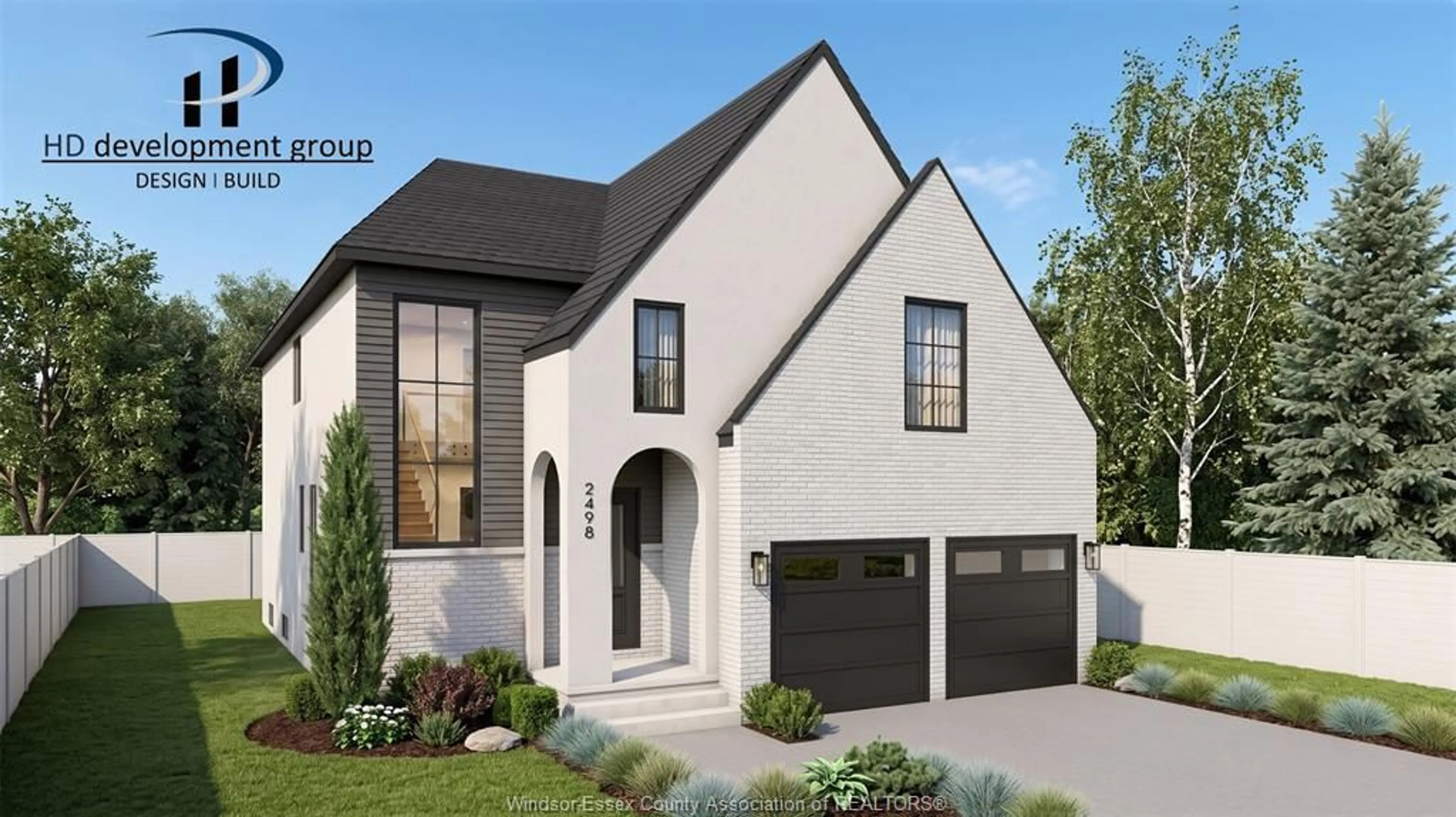 Home with brick exterior material, street for 2498 Partington, Windsor Ontario N9E 3B6