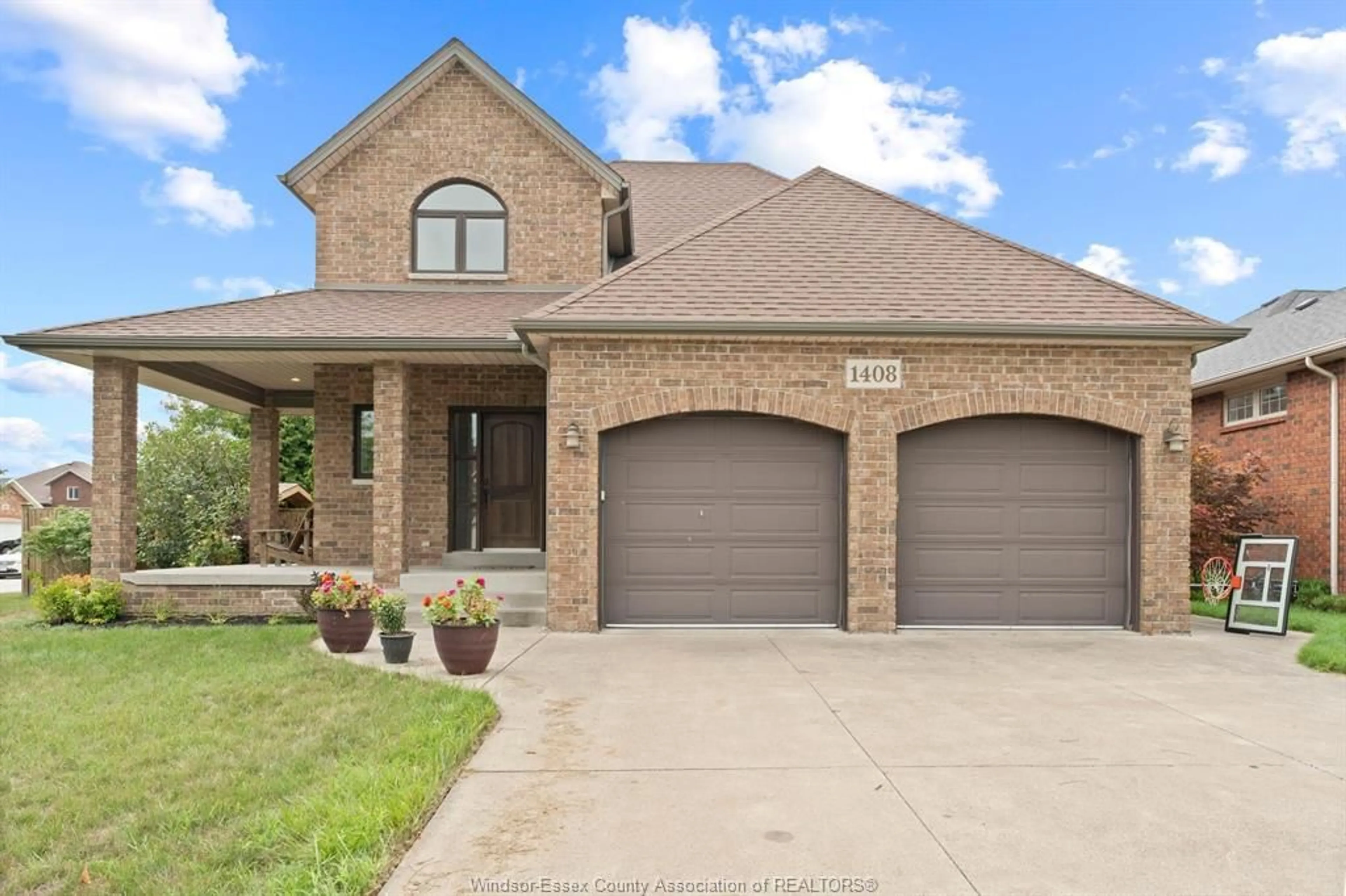 Home with brick exterior material, street for 1408 PASCAL Ave, Lakeshore Ontario N0R 1A0