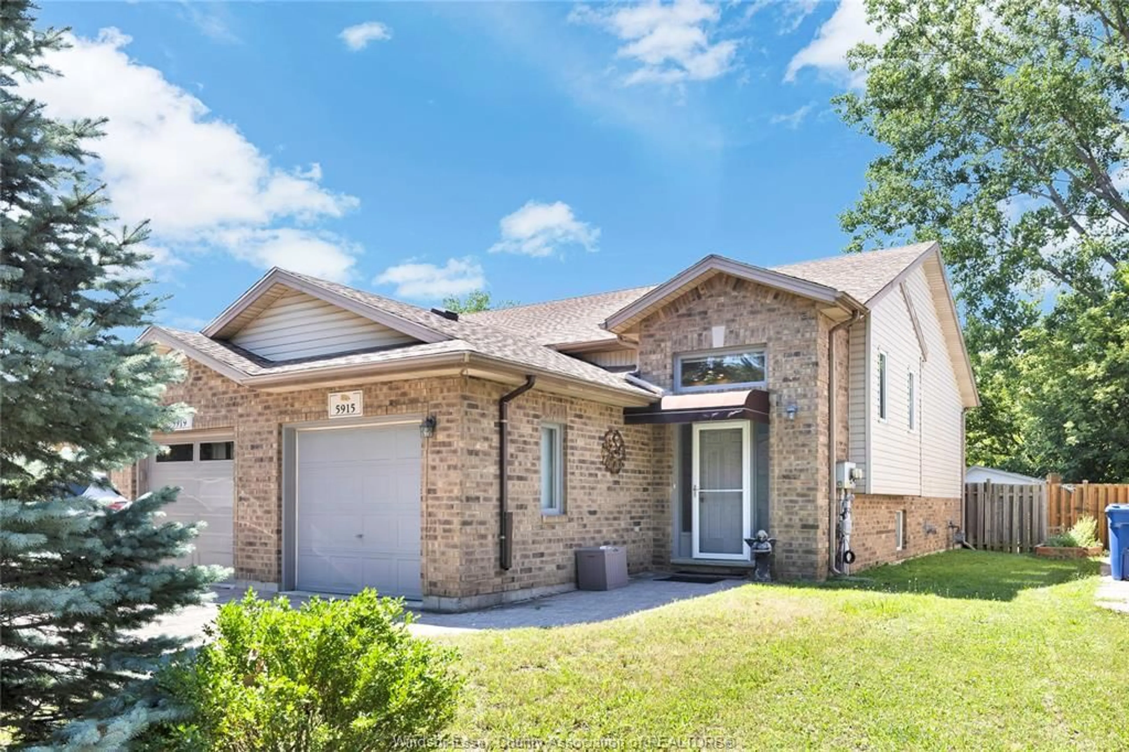 Home with brick exterior material, street for 5915 NORTH WOODMONT, LaSalle Ontario N9J 3P3