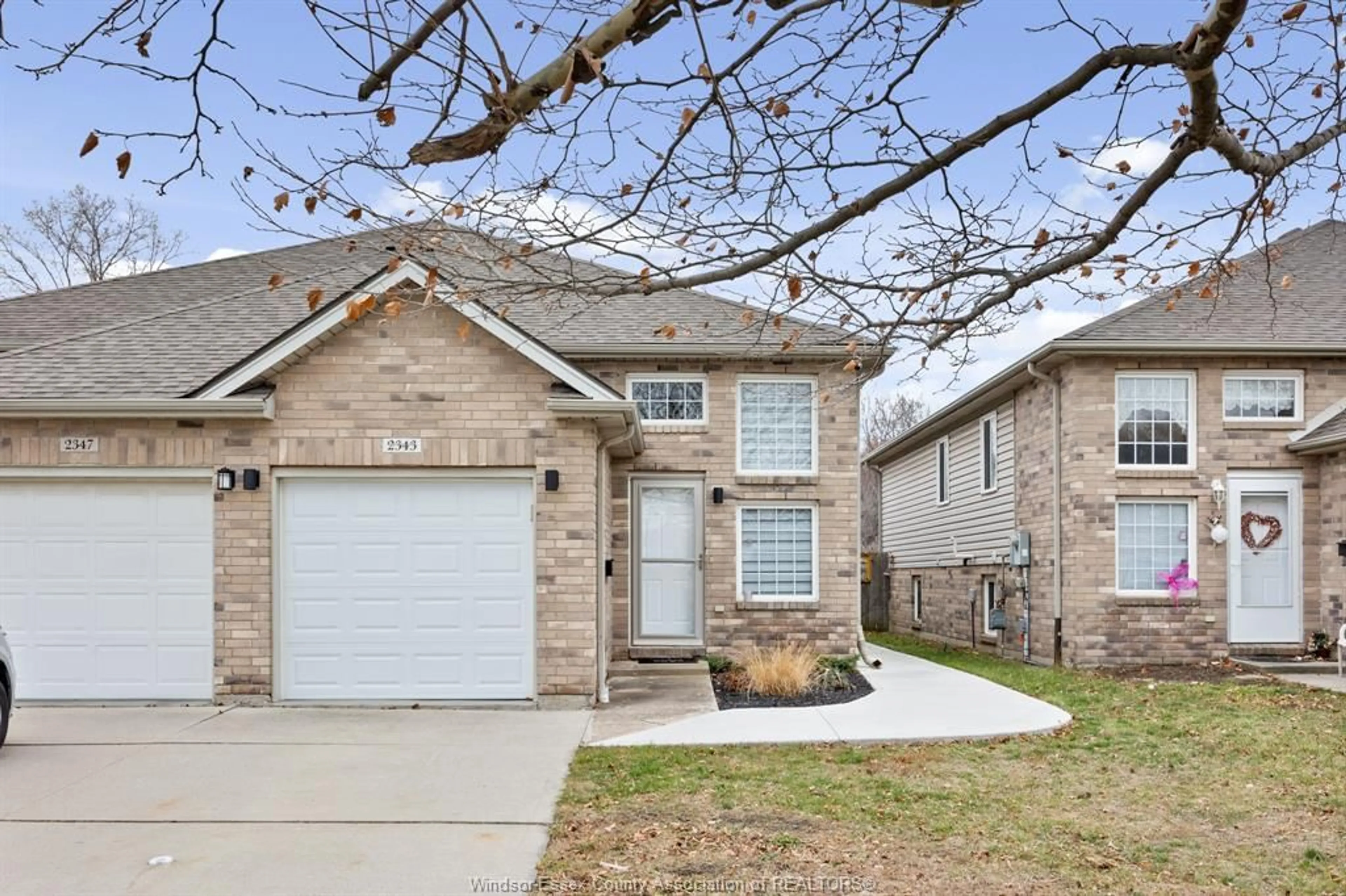 Home with brick exterior material, street for 2343 LAMONT St, Windsor Ontario N9E 3Z2