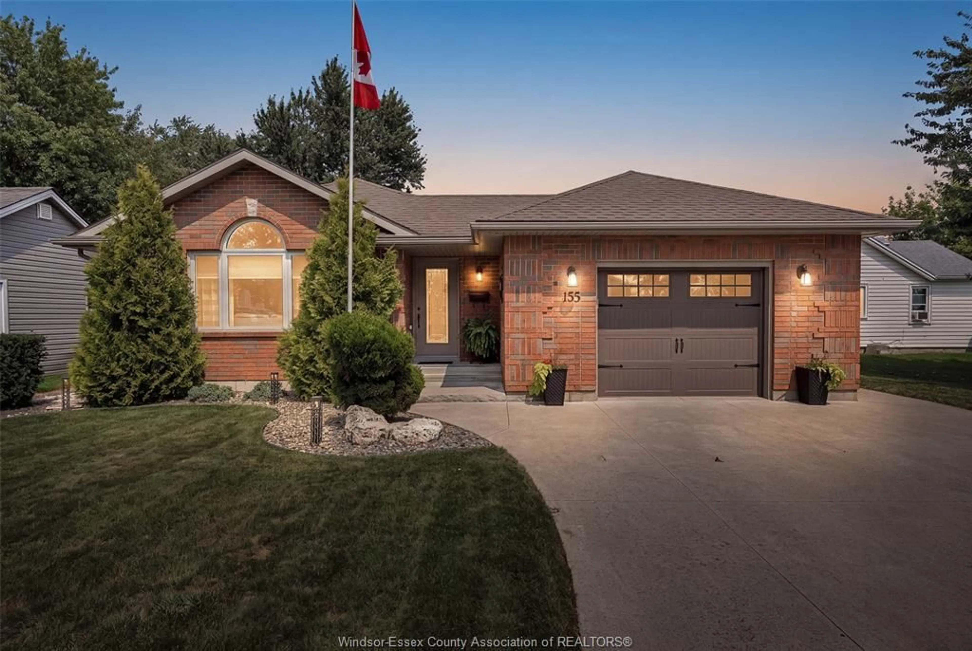 Home with brick exterior material, street for 155 LANGTRY St, Essex Ontario N8M 1H1