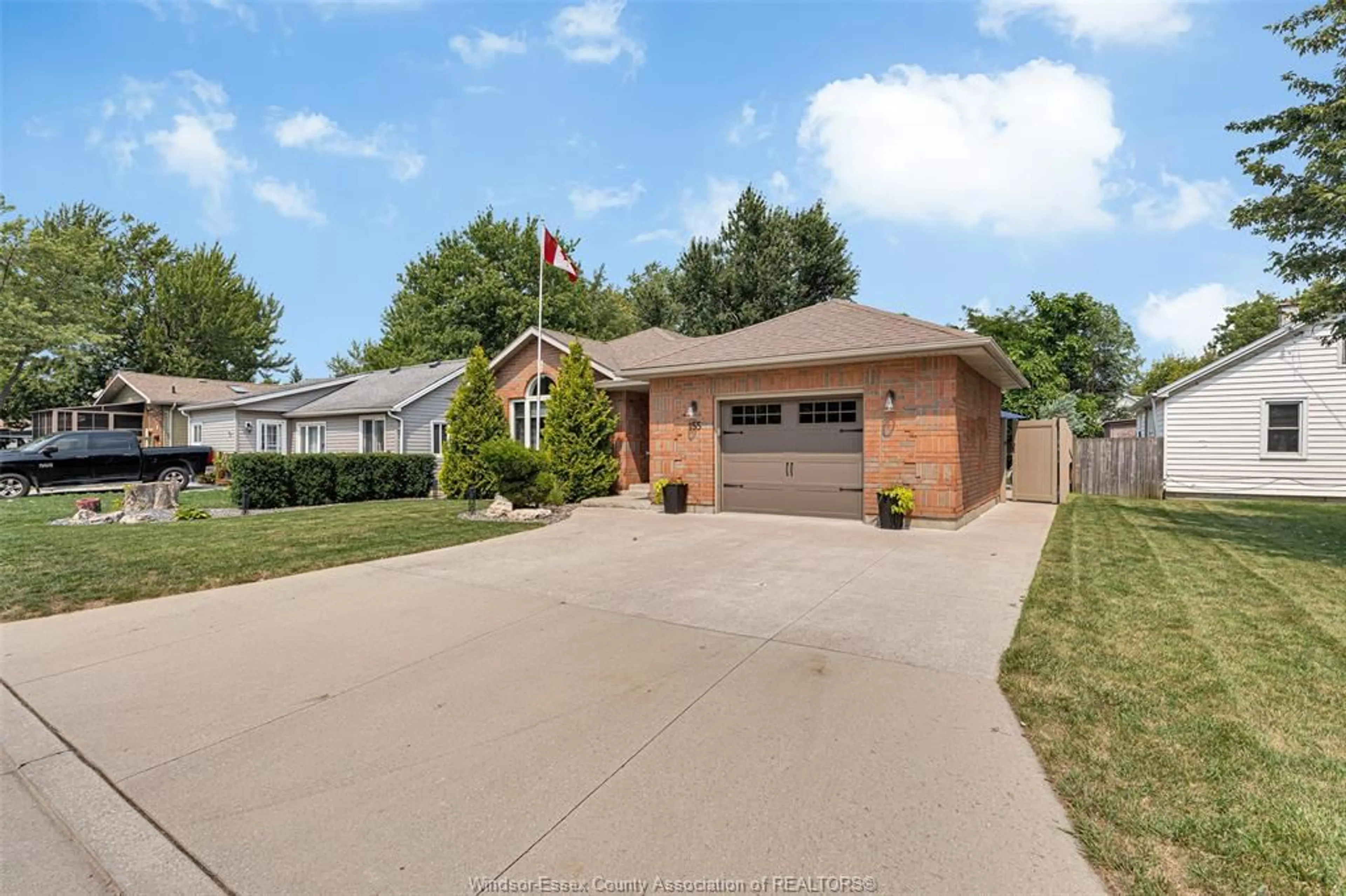 Home with brick exterior material, street for 155 LANGTRY St, Essex Ontario N8M 1H1