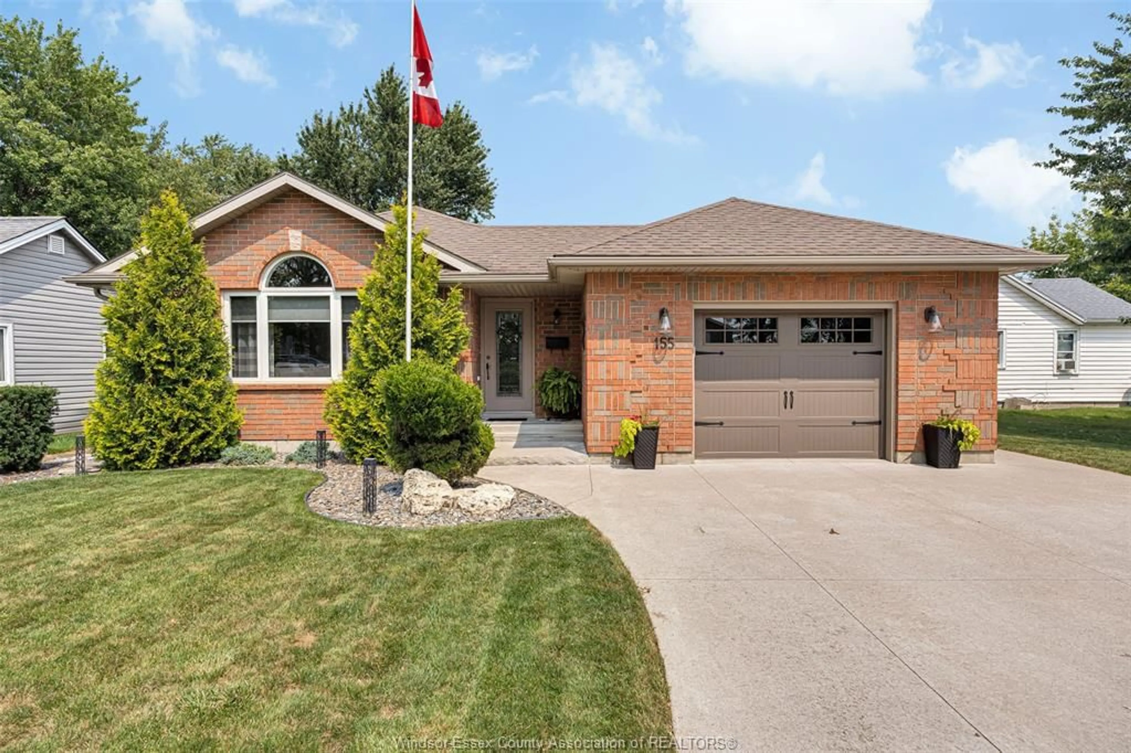 Home with brick exterior material, street for 155 LANGTRY St, Essex Ontario N8M 1H1