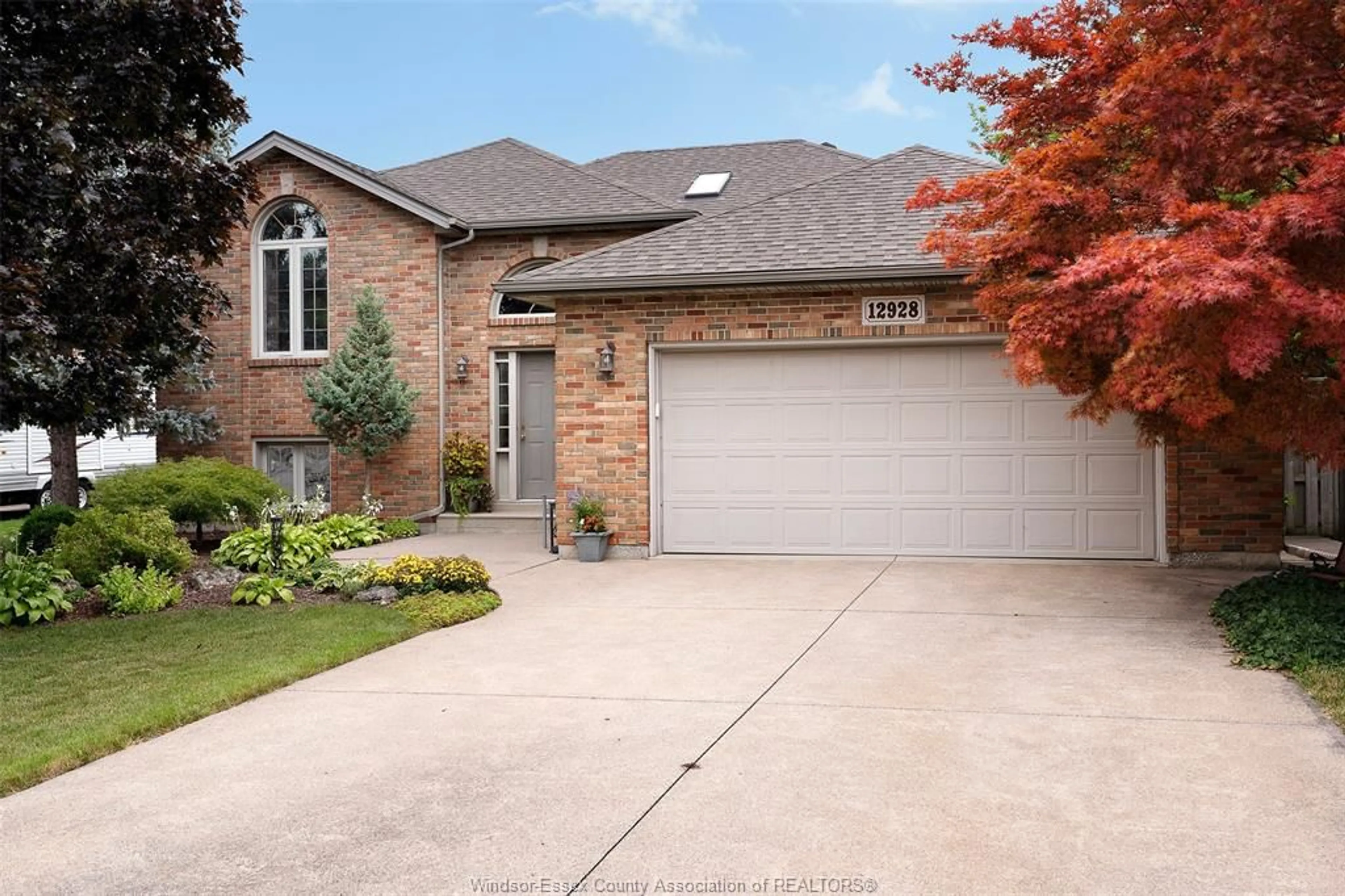 Home with brick exterior material, street for 12928 LITTLE RIVER, Tecumseh Ontario N8N 3B3