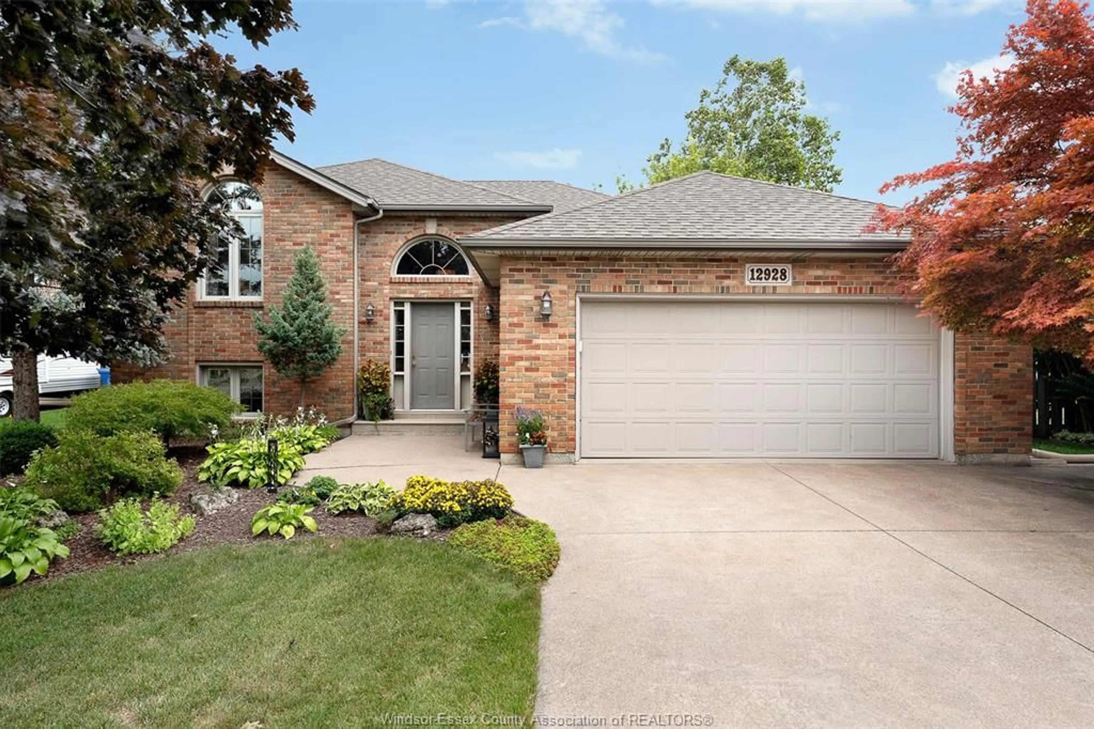 Home with brick exterior material, street for 12928 LITTLE RIVER, Tecumseh Ontario N8N 3B3