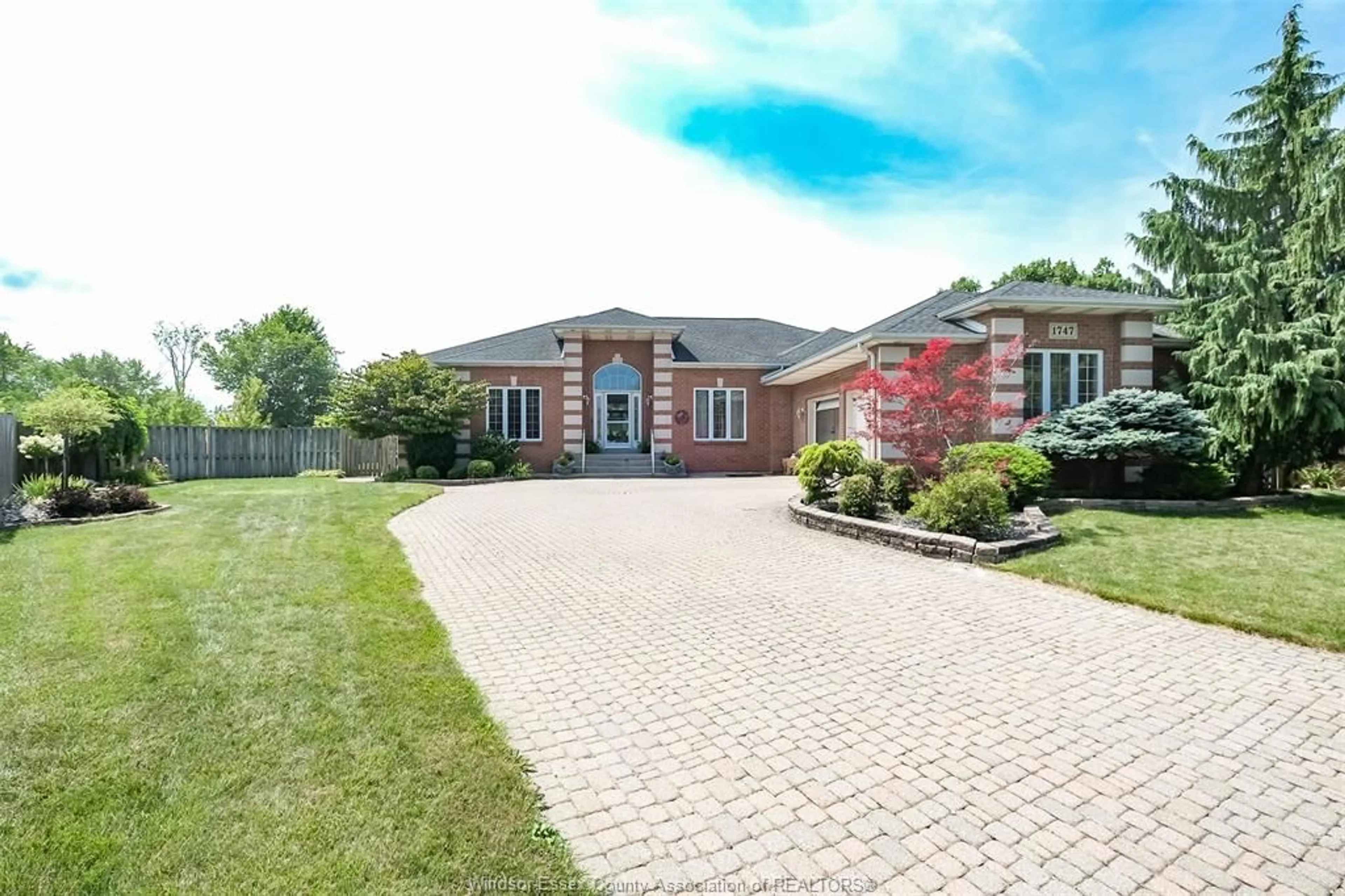 Home with brick exterior material, street for 1747 CHORNOBY Cres, Tecumseh Ontario N8N 5A1