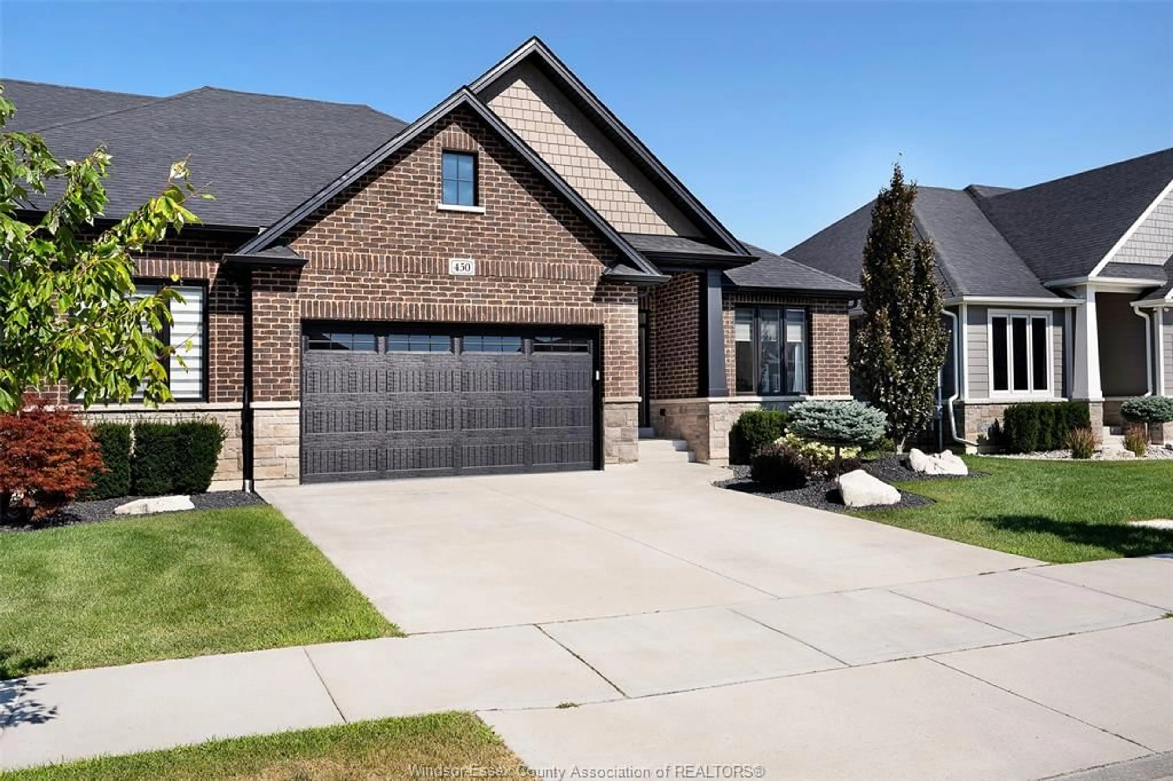 Home with brick exterior material, street for 450 BRUNMAR Cres, Lakeshore Ontario N8L 0Y2