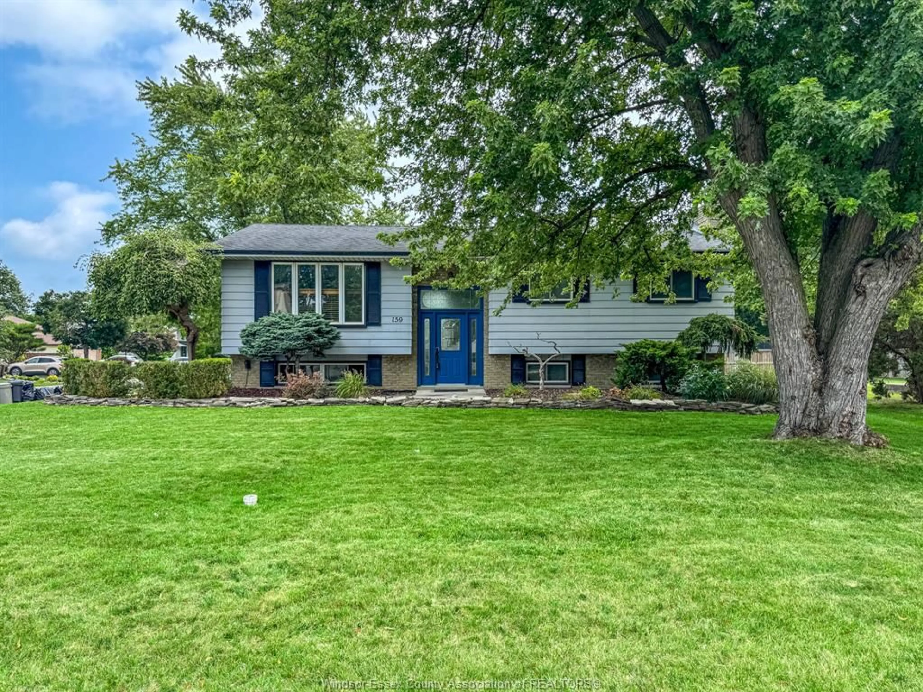 Home with vinyl exterior material, street for 159 DUCHARME, Lakeshore Ontario N0R 1A0