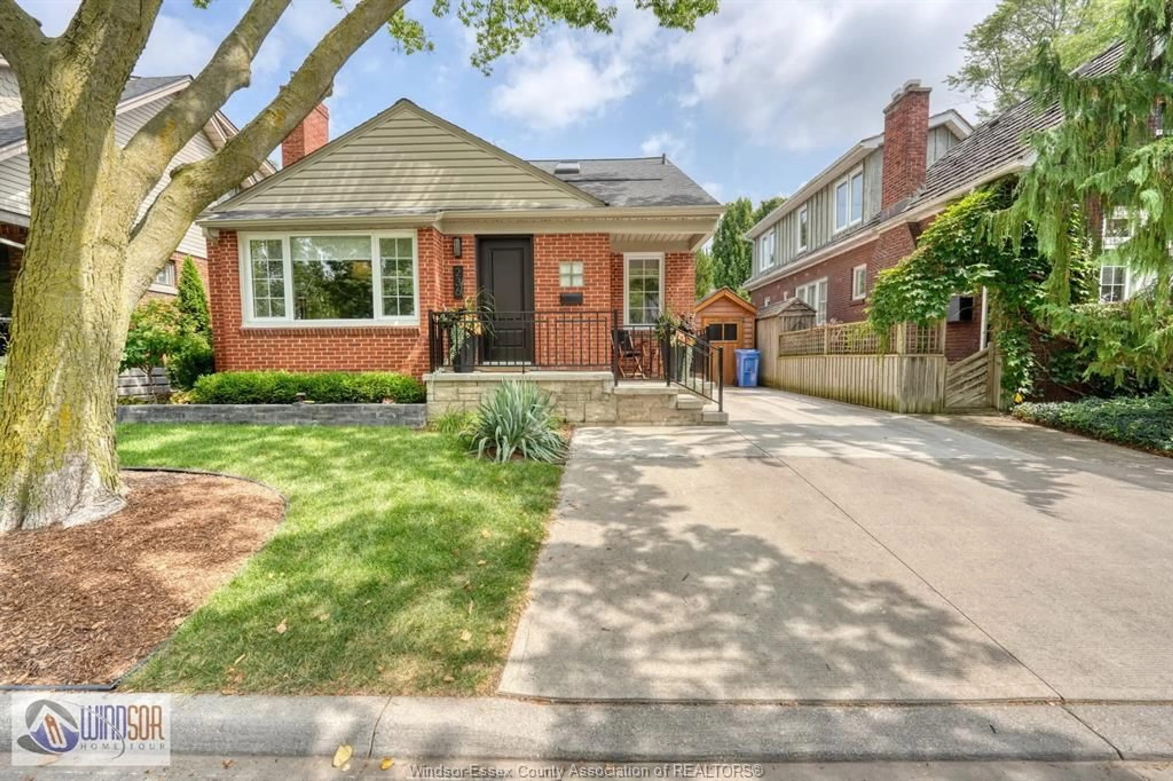 Home with brick exterior material, street for 236 PRADO, Windsor Ontario N8S 2H1