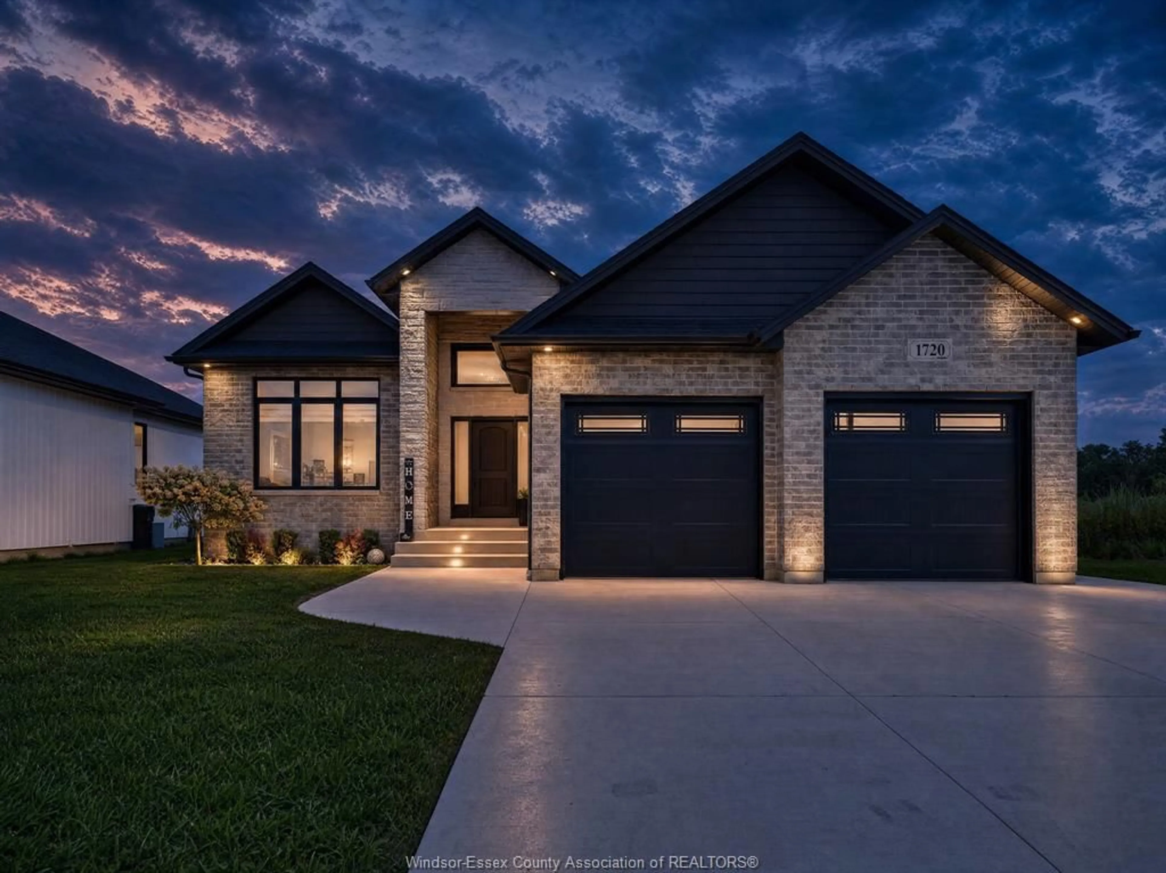 Home with brick exterior material, street for 1720 MUCCI Dr, Kingsville Ontario N0P 2G0
