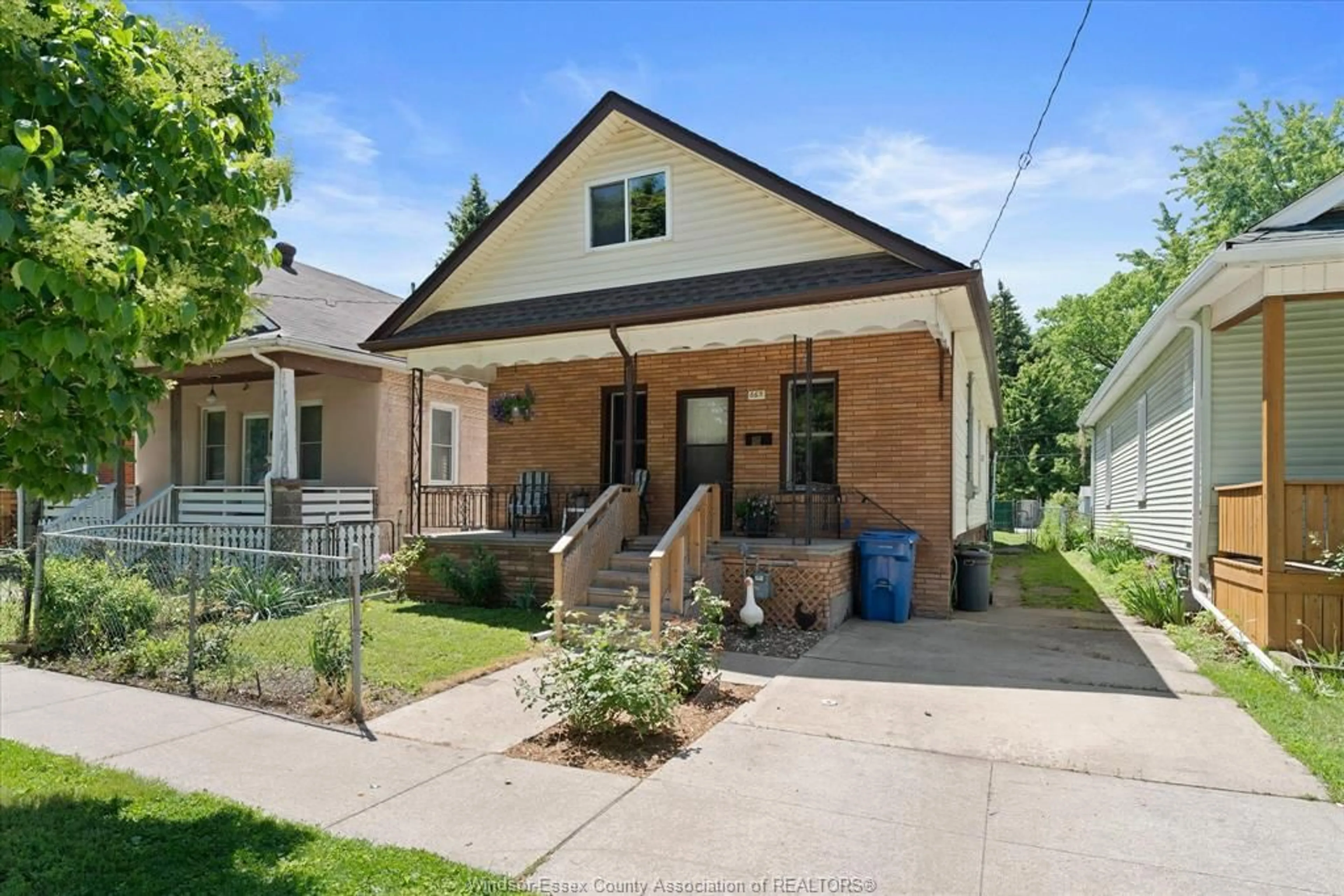 Home with brick exterior material, street for 663 BROCK St, Windsor Ontario N9C 2T1
