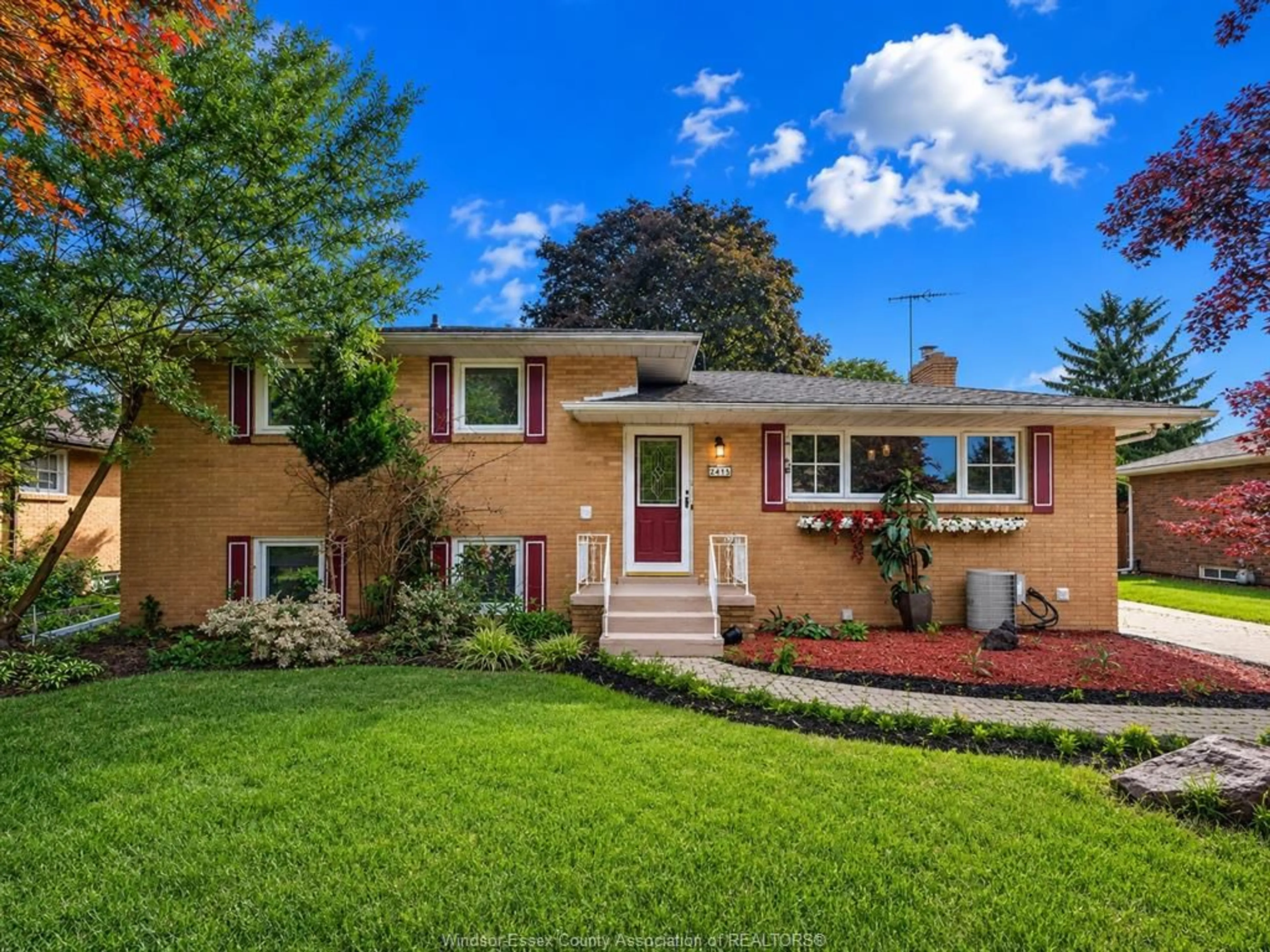 Home with brick exterior material, street for 2445 EVERTS, Windsor Ontario N9E 2T8