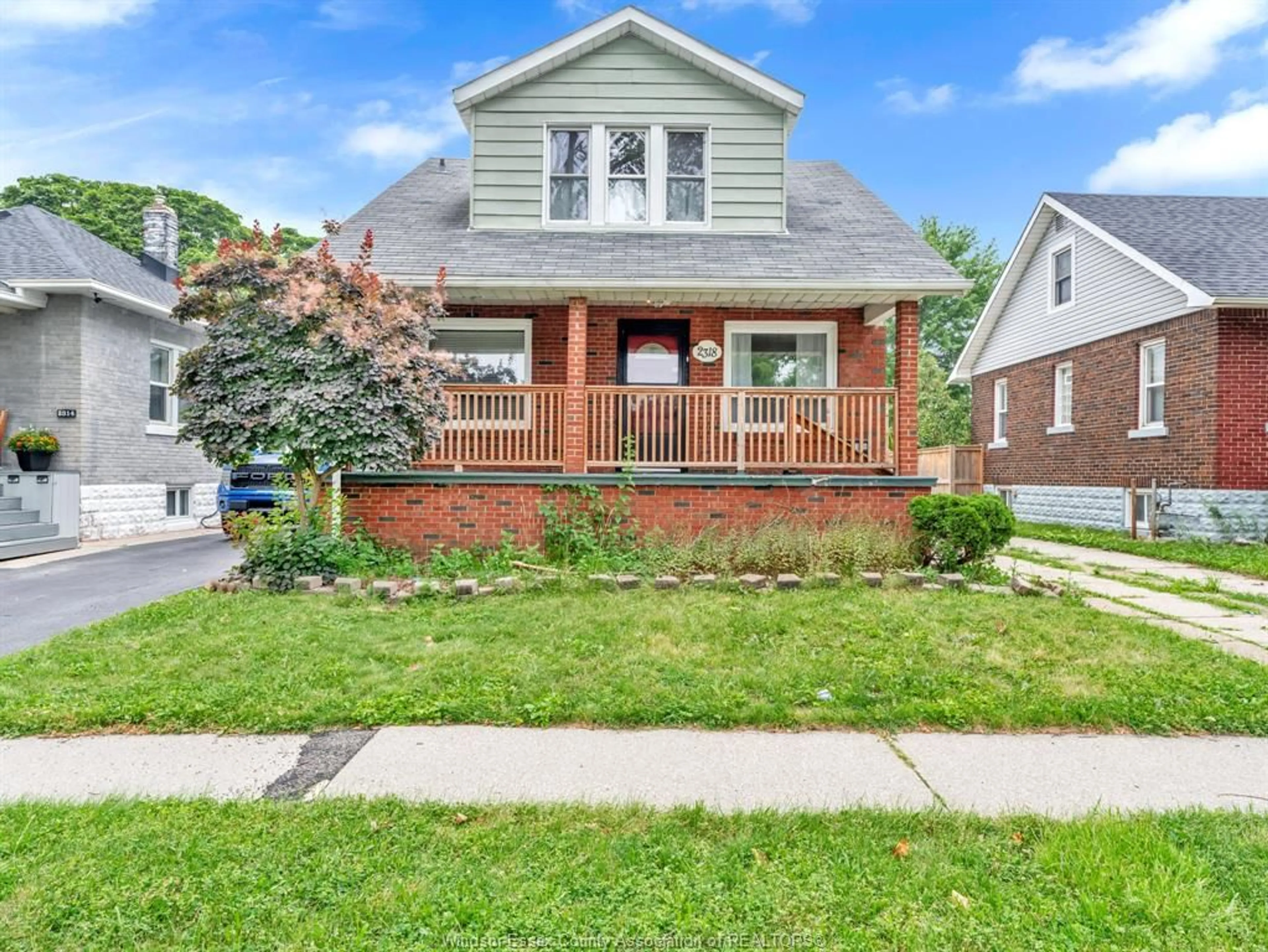 Home with brick exterior material, street for 2318 CHANDLER, Windsor Ontario N8W 4A6