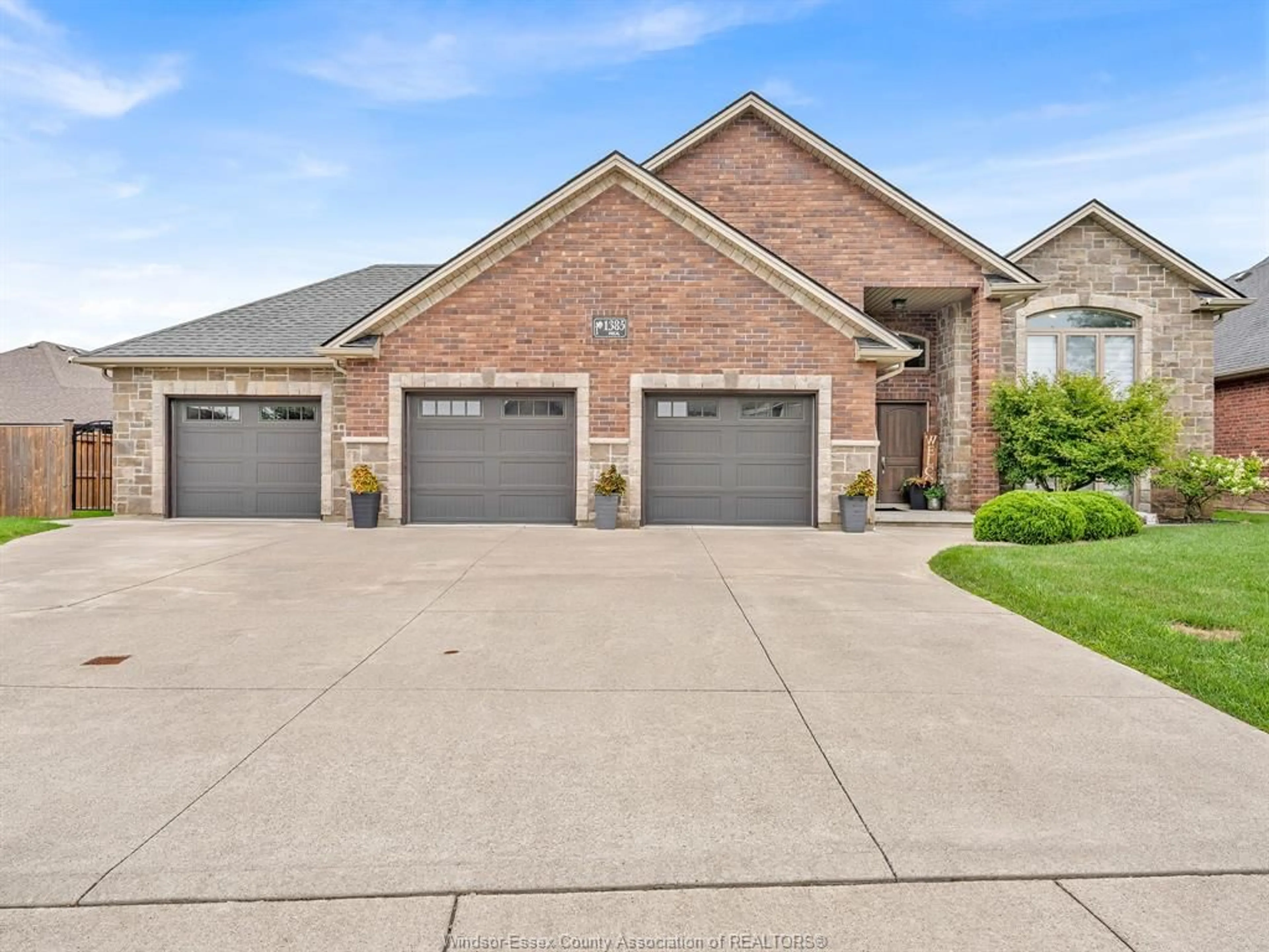 Home with brick exterior material, street for 1385 PASCAL Ave, Lakeshore Ontario N0R 1A0