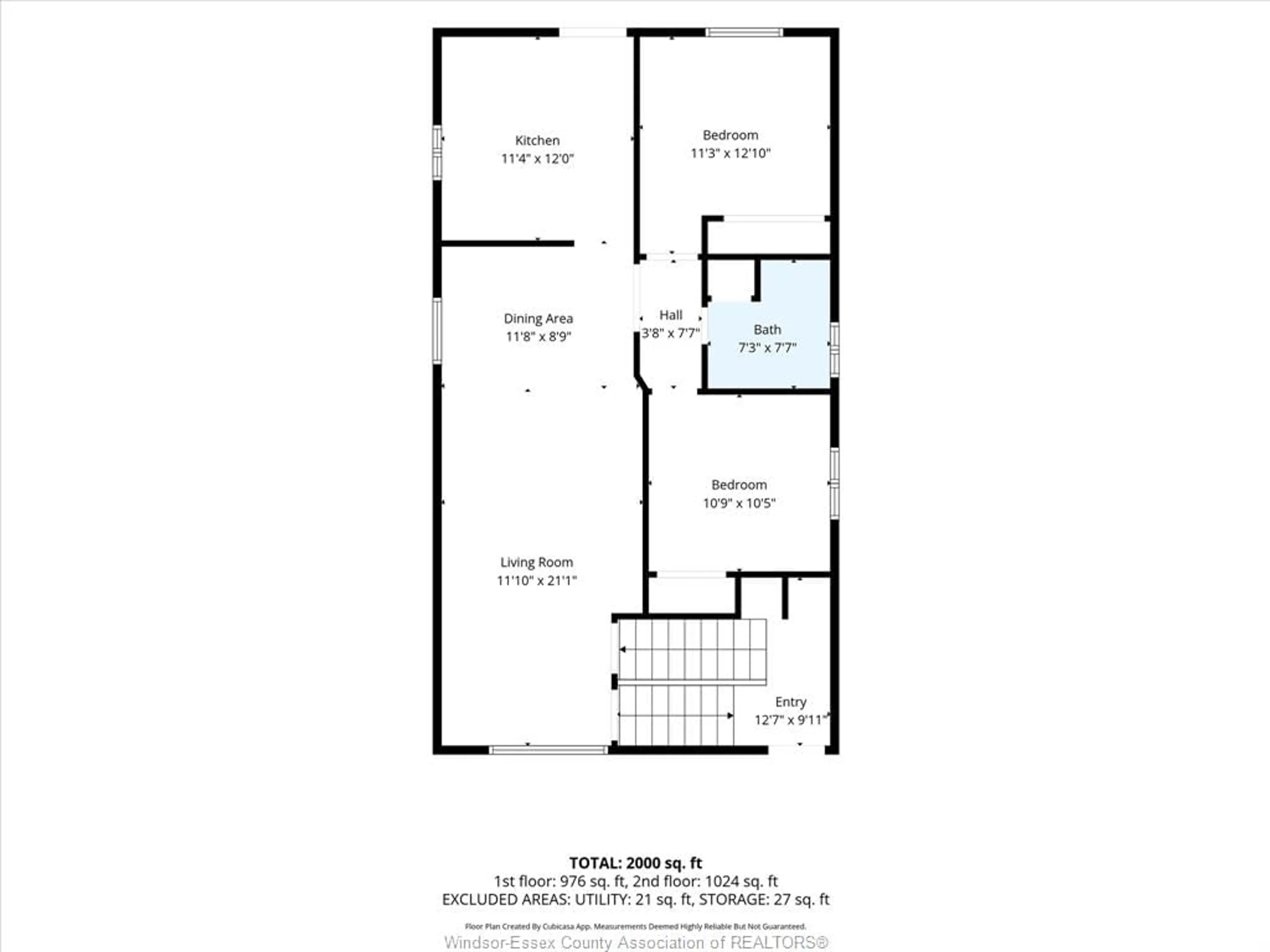 Floor plan for 294 Erieview Dr, Kingsville Ontario N9Y 1M4