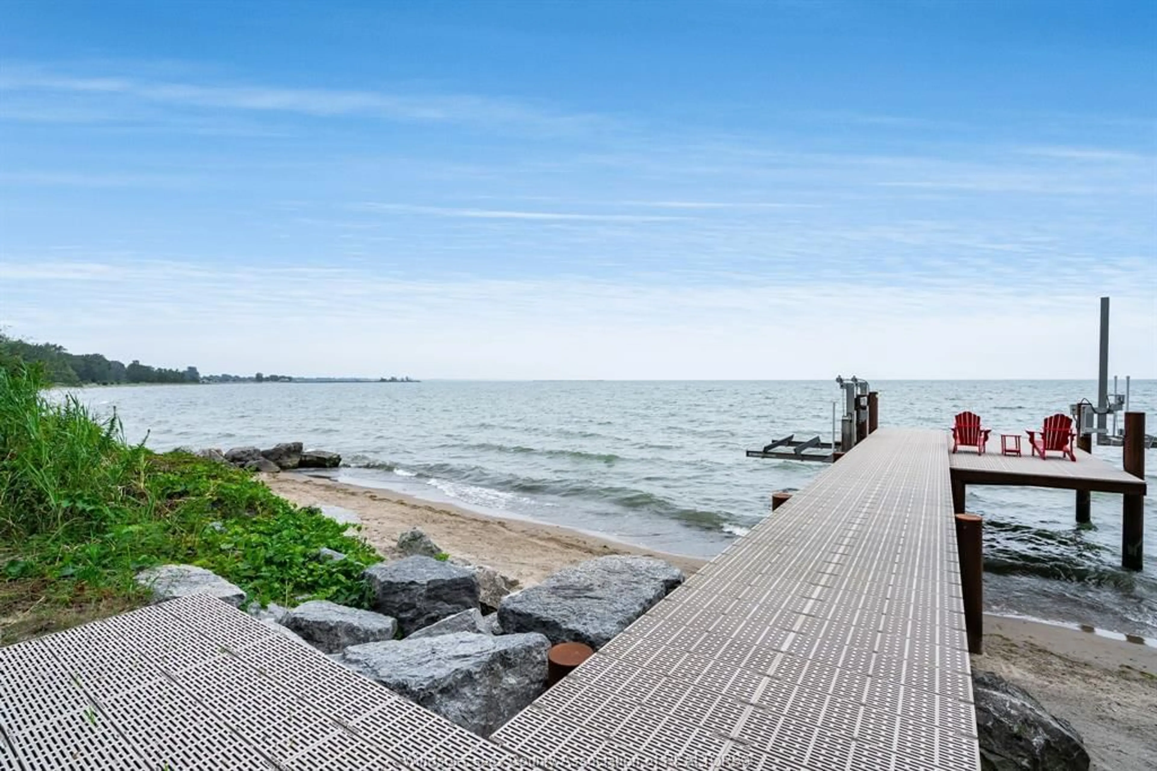 Patio, water/lake/river/ocean view for 24 Bayshore, Leamington Ontario N8H 4A8