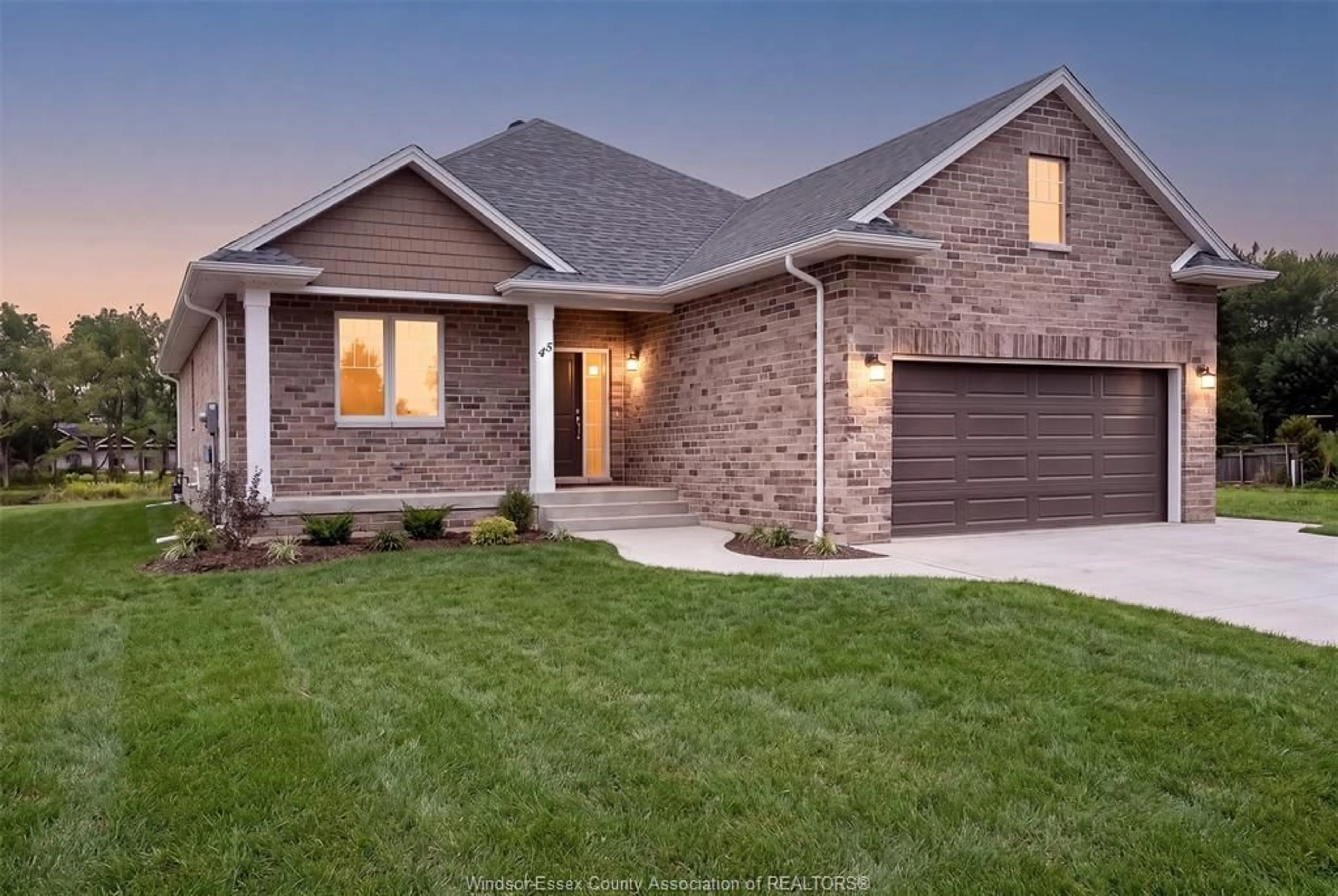 Home with brick exterior material, street for 45 GRAF St, Harrow Ontario N0R 1G0