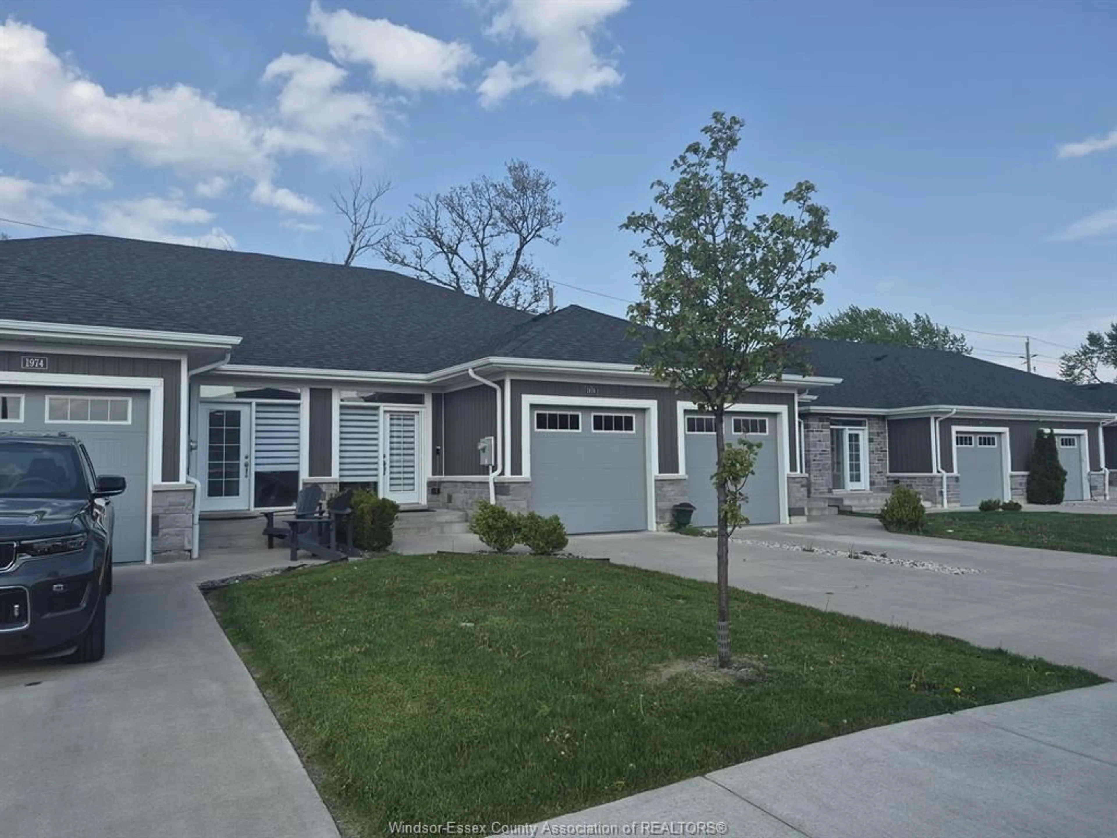 Home with vinyl exterior material, street for 1974 ETHAN Crt, Windsor Ontario N8T 0B3