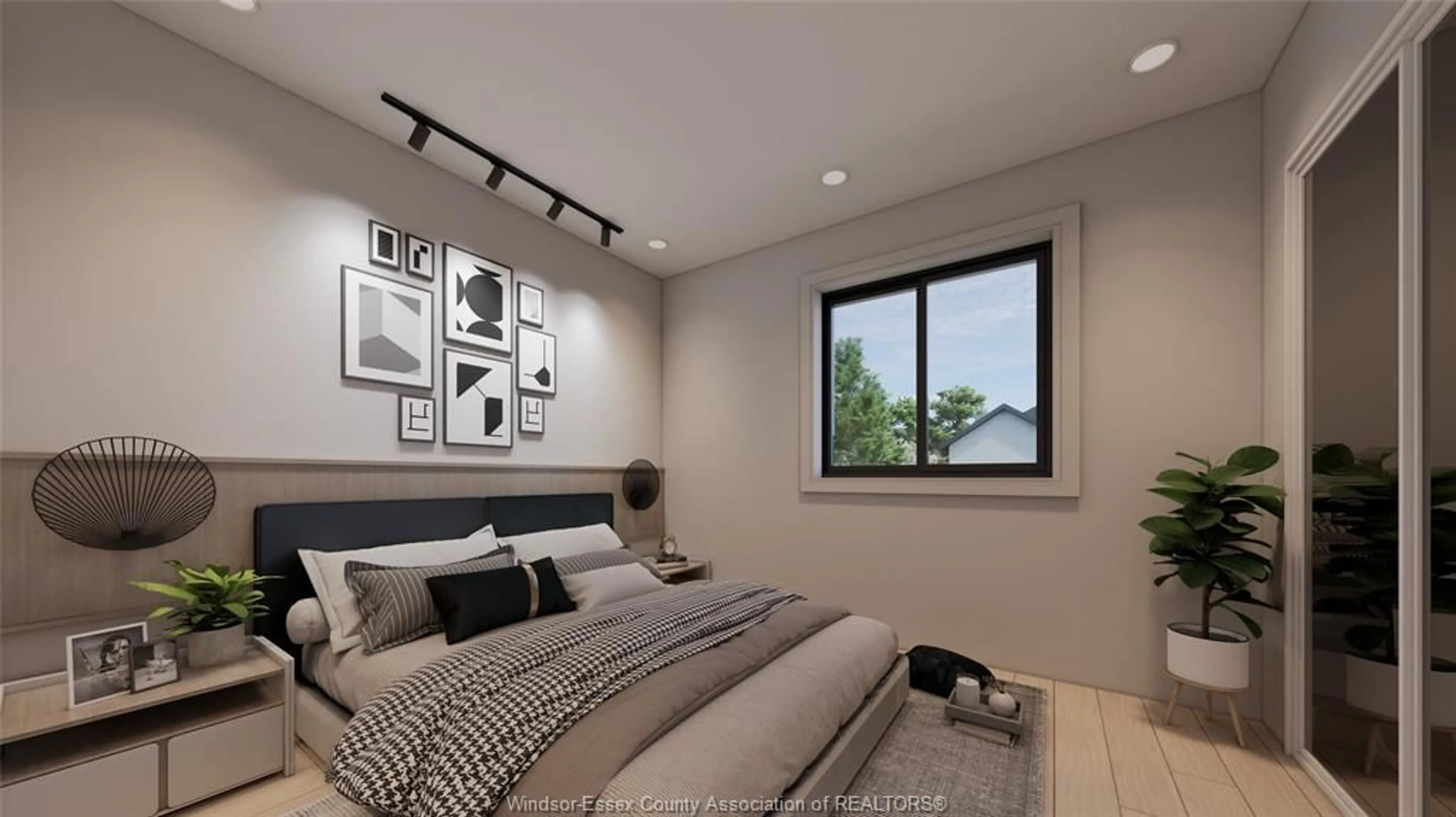Bedroom with bed, unknown for 160 AMBASSADOR BEACH ROAD Rd #LOT 44, Essex Ontario N0R 1G0