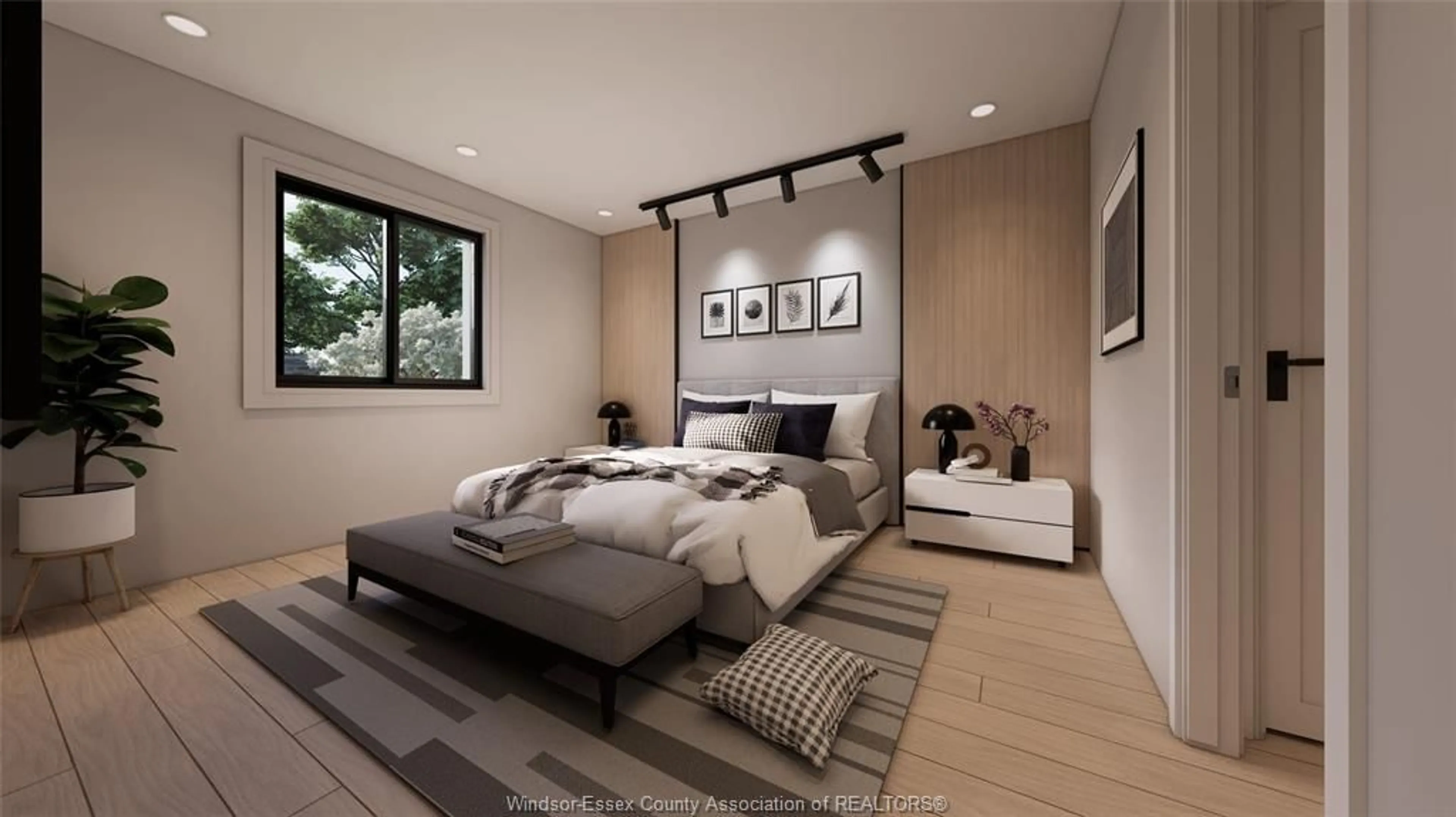 Bedroom with bed, unknown for 160 AMBASSADOR BEACH ROAD Rd #LOT 44, Essex Ontario N0R 1G0