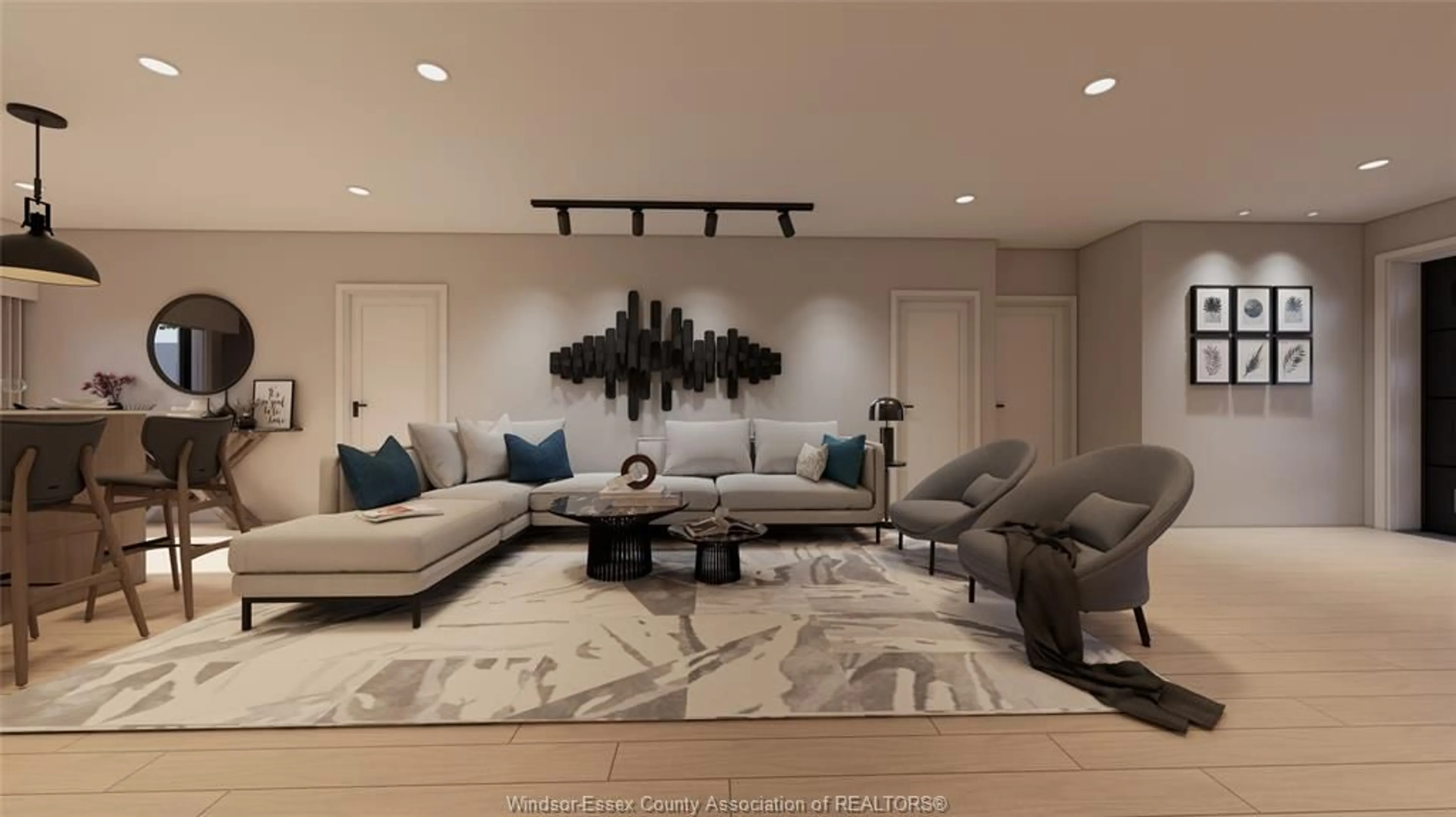 Living room with furniture, unknown for 160 AMBASSADOR BEACH ROAD Rd #LOT 44, Essex Ontario N0R 1G0