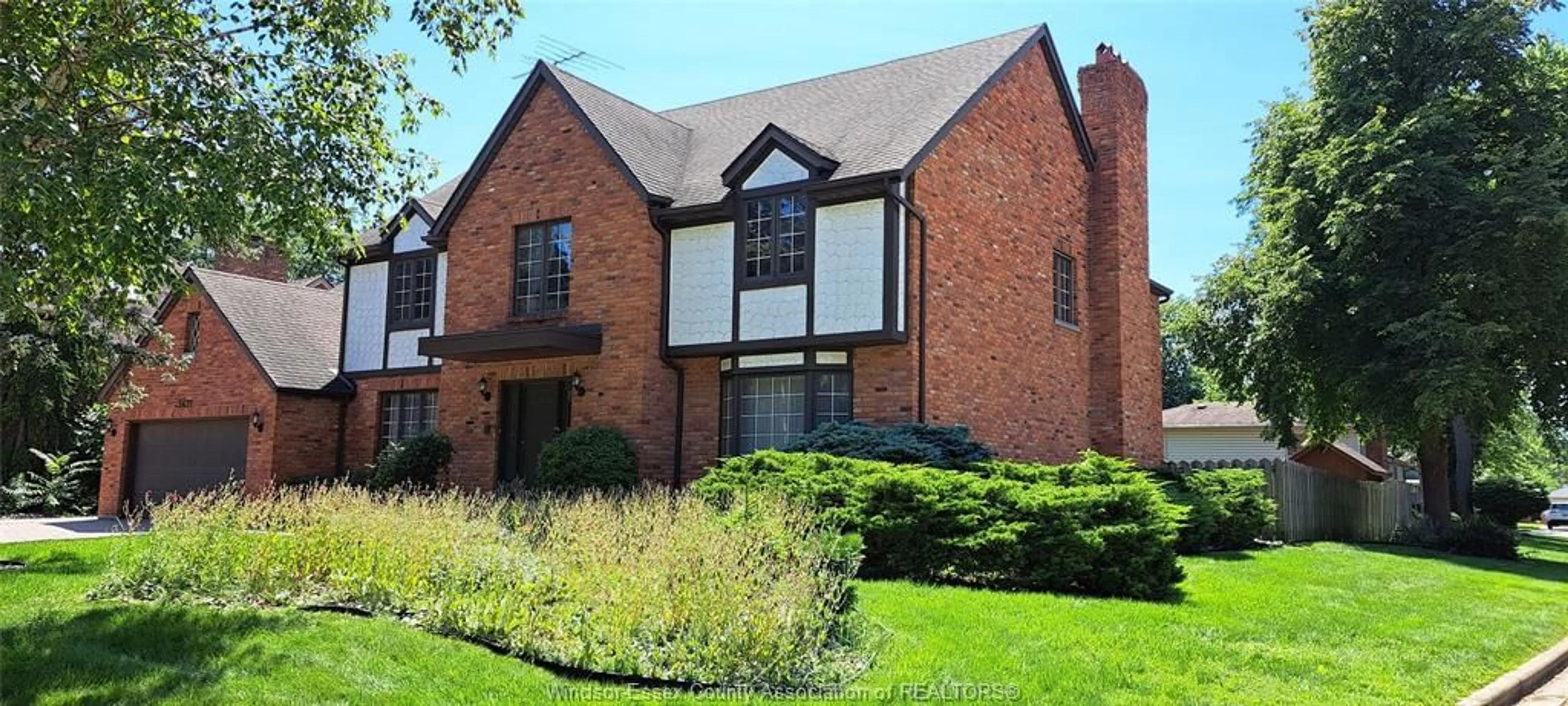Home with brick exterior material, street for 3431 ANCASTER Crt, Windsor Ontario N9E 4J5