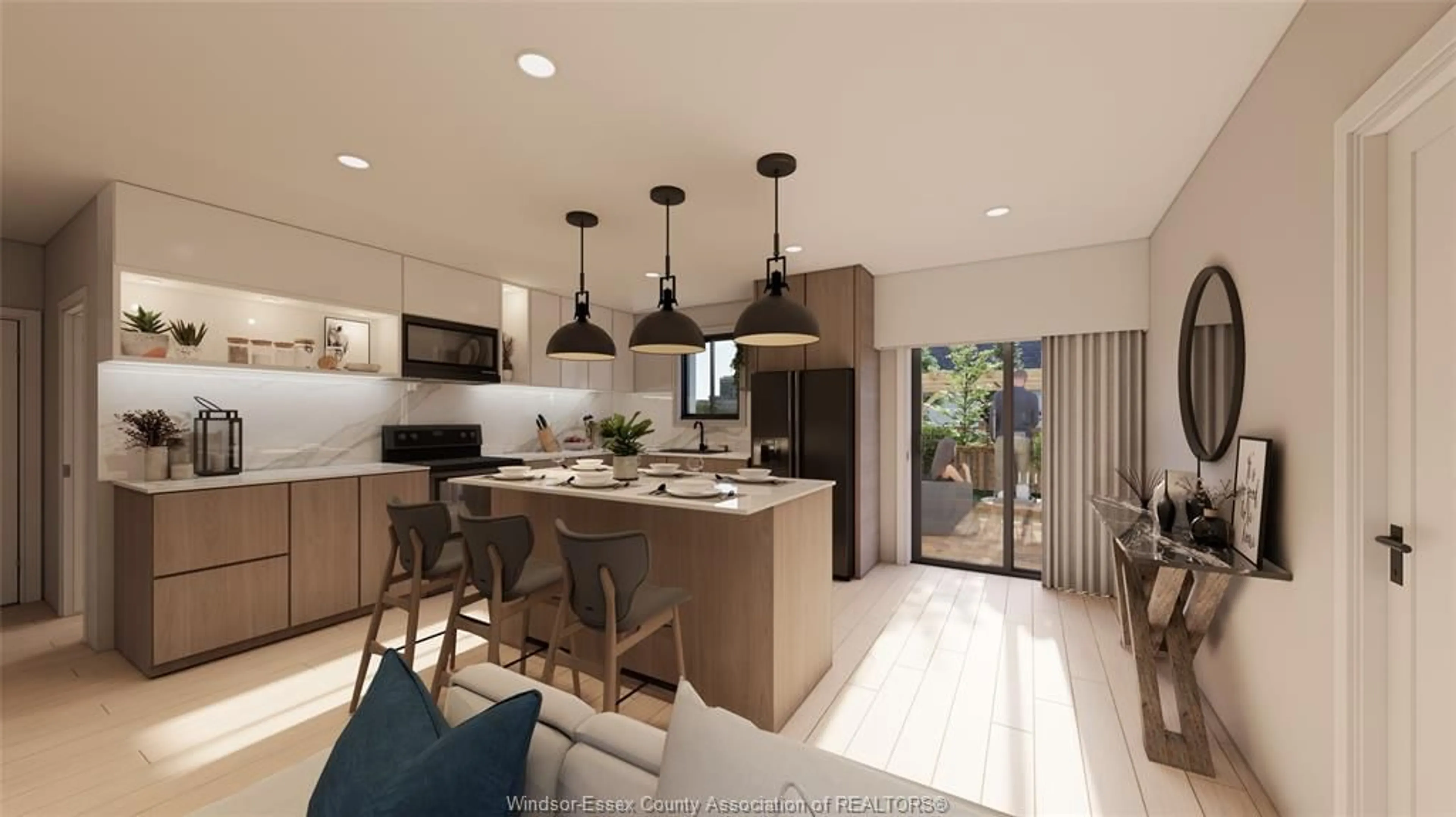 Open concept kitchen, unknown for 160 AMBASSADOR BEACH Rd #LOT 15, Essex Ontario N0R 1G0