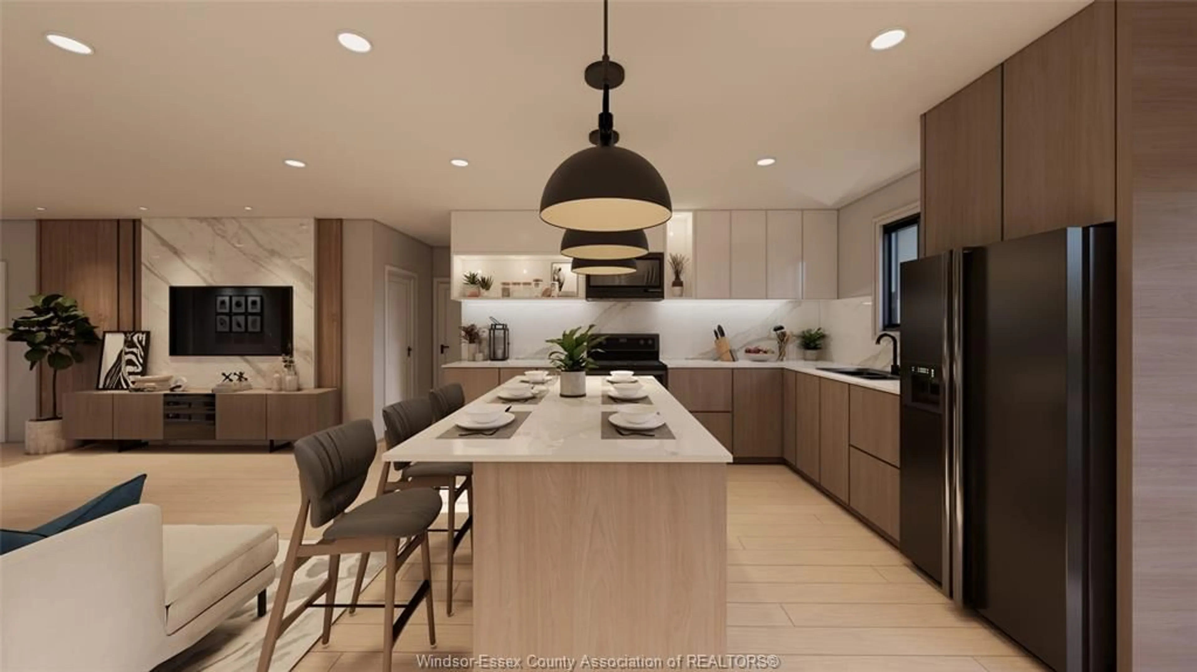 Contemporary kitchen, unknown for 160 AMBASSADOR BEACH Rd #LOT 15, Essex Ontario N0R 1G0