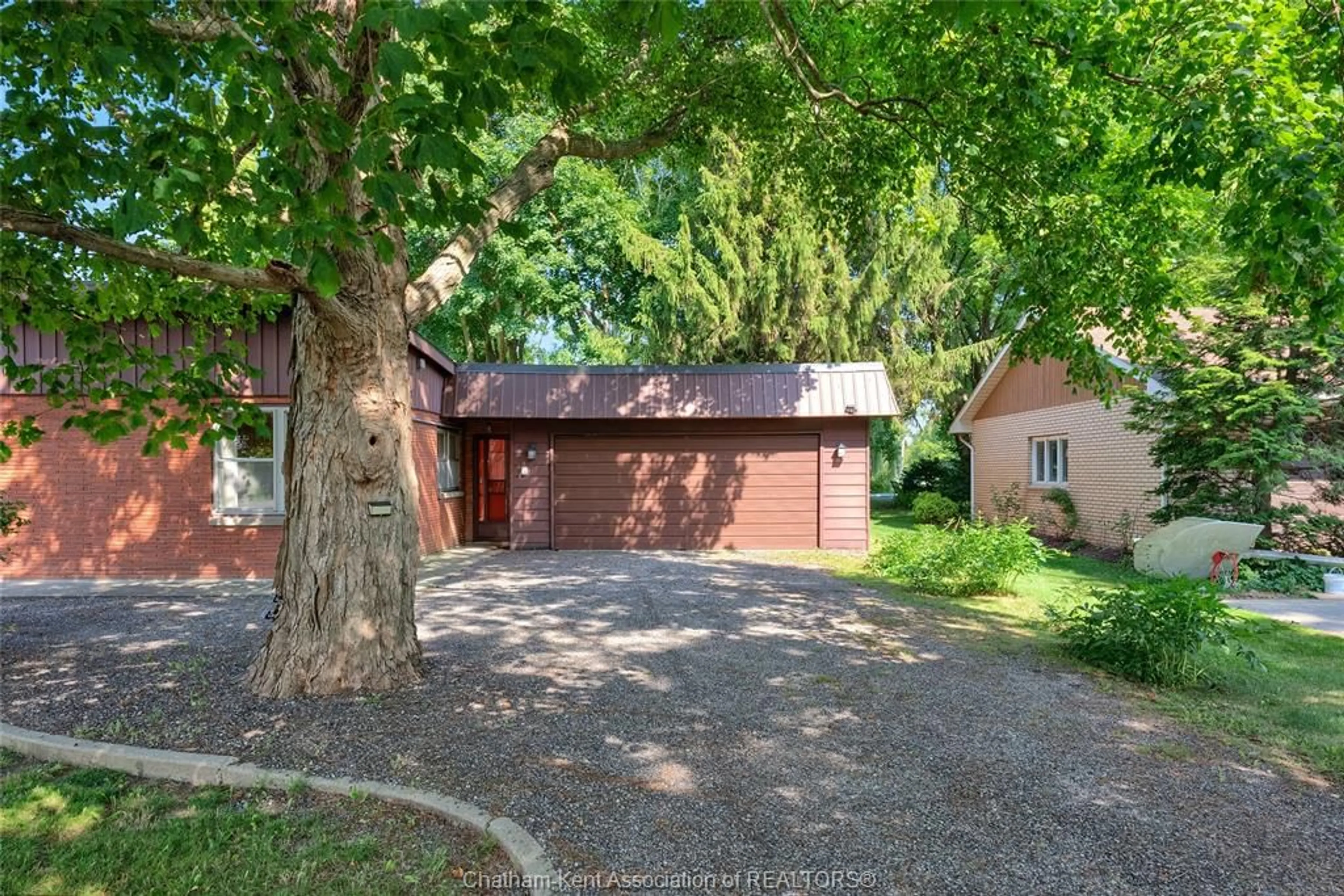 A pic from outside/outdoor area/front of a property/back of a property/a pic from drone, street for 6959 Riverview Line, Raleigh Township Ontario N7M 5T1