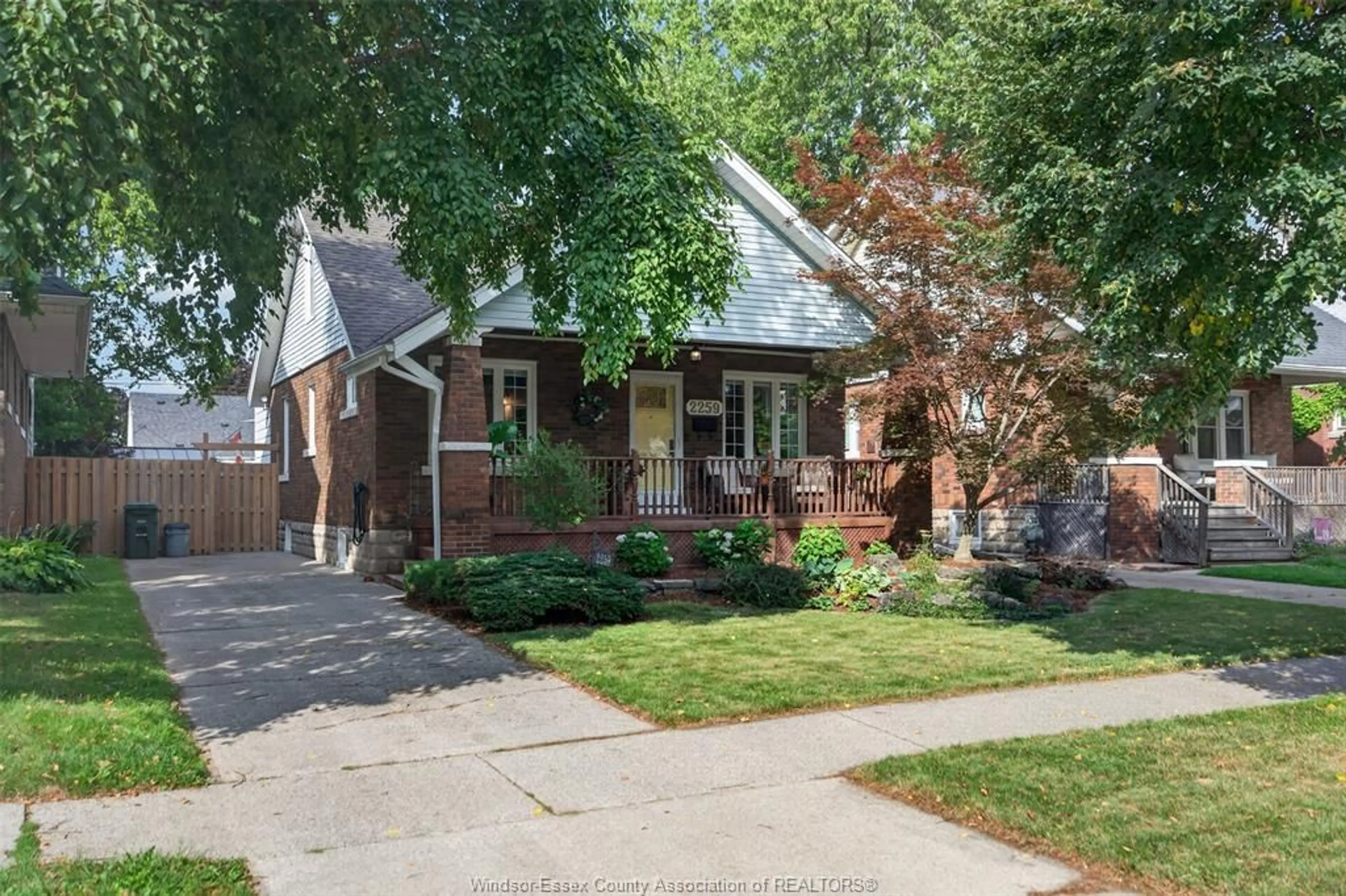 Home with brick exterior material, street for 2259 LINCOLN, Windsor Ontario N8W 2R3