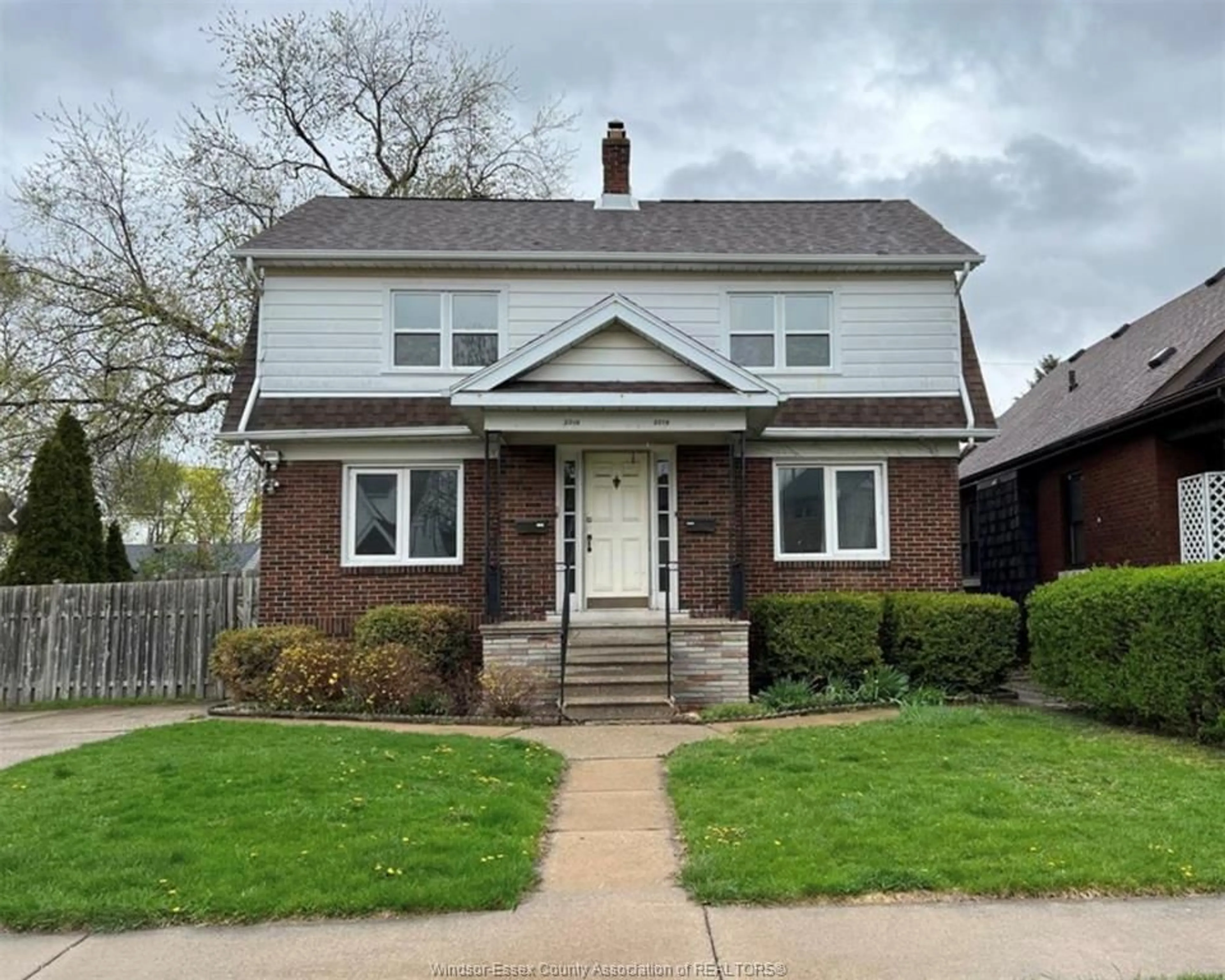 Home with brick exterior material, street for 2316-2318 CHILVER, Windsor Ontario N8W 2V5
