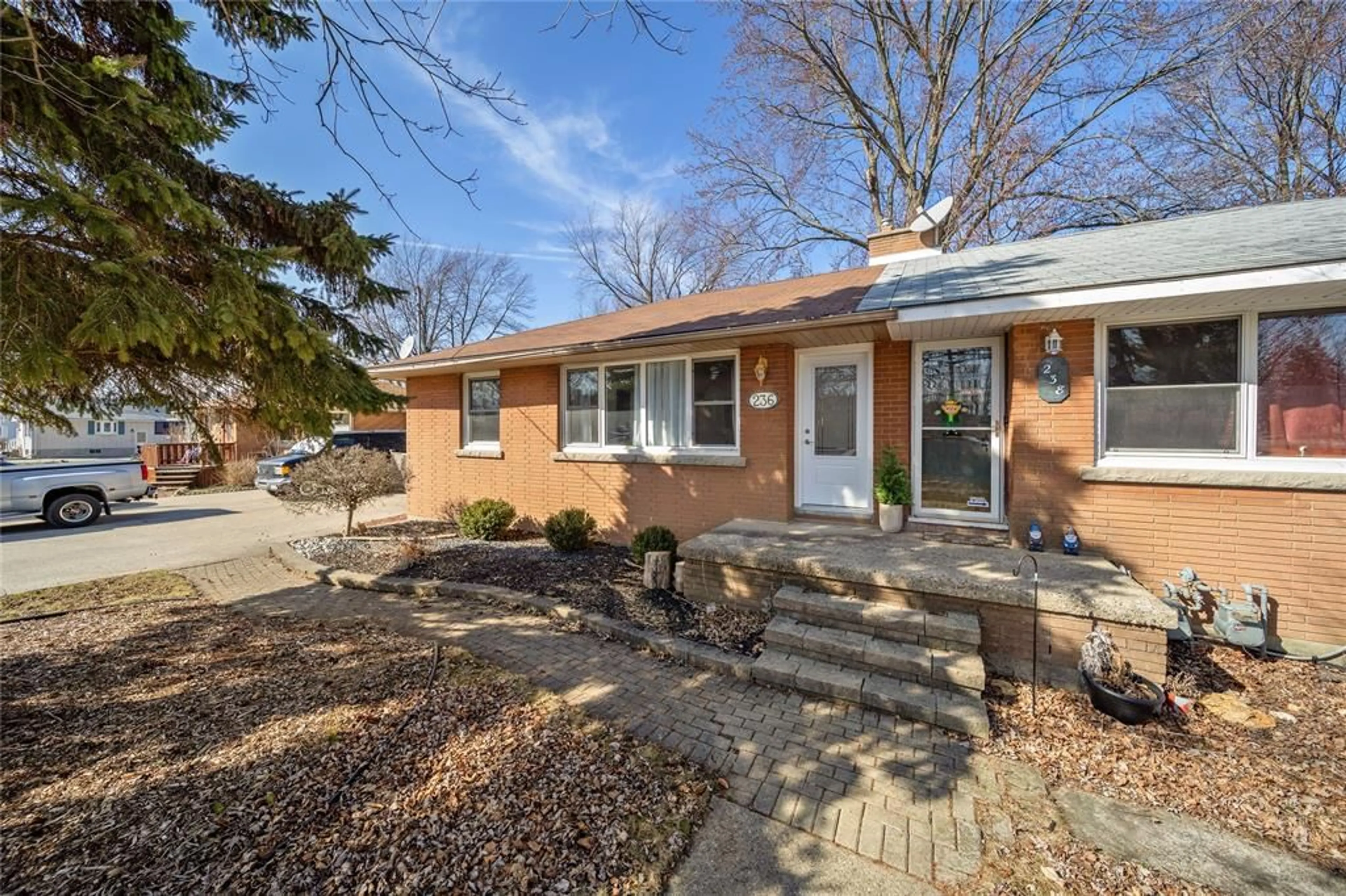 Home with brick exterior material, street for 236 PAGET St, St Clair Ontario N0N 1G0