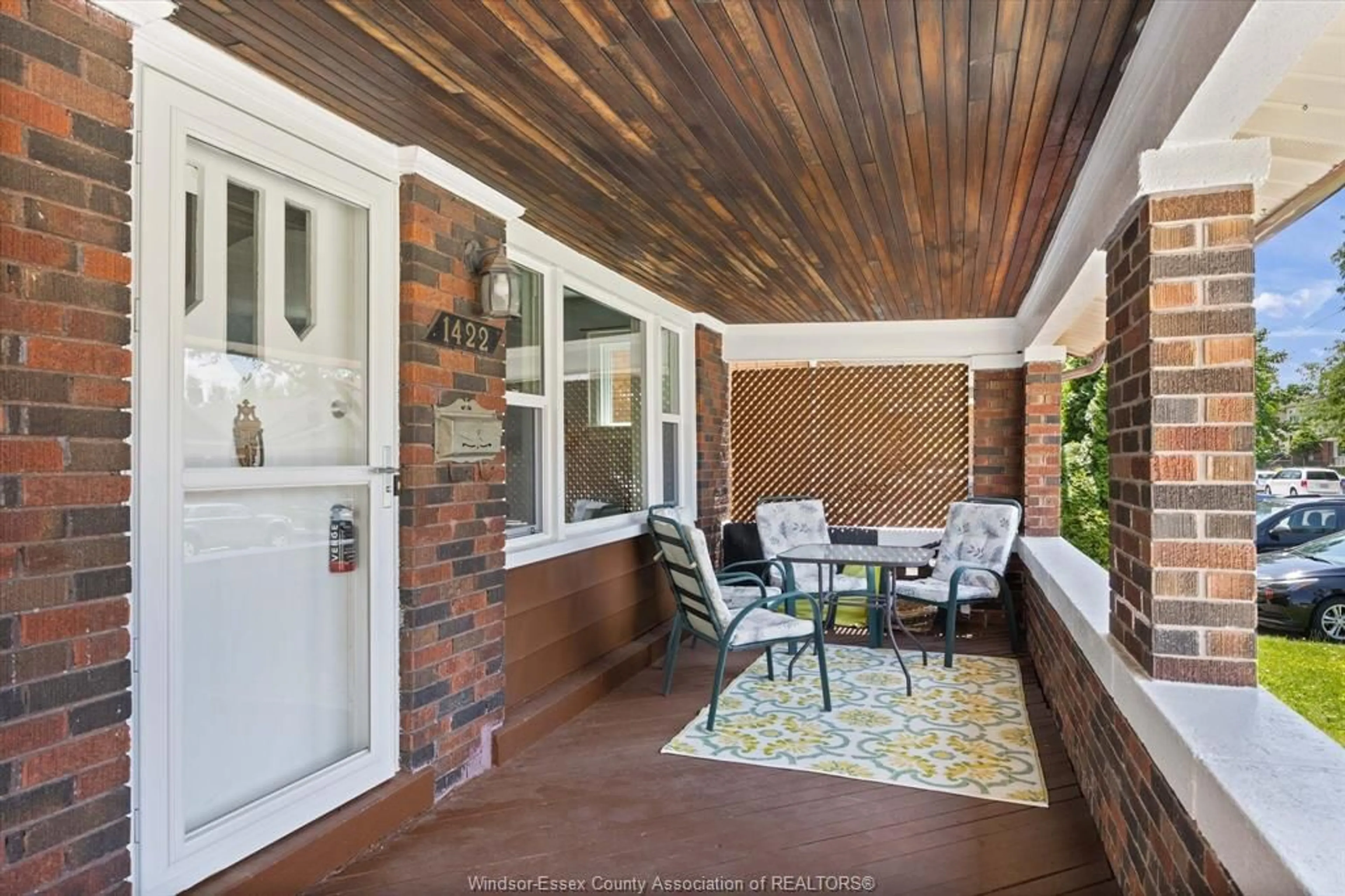 Patio, street for 1422 Elsmere Ave, Windsor Ontario N8X 4G9