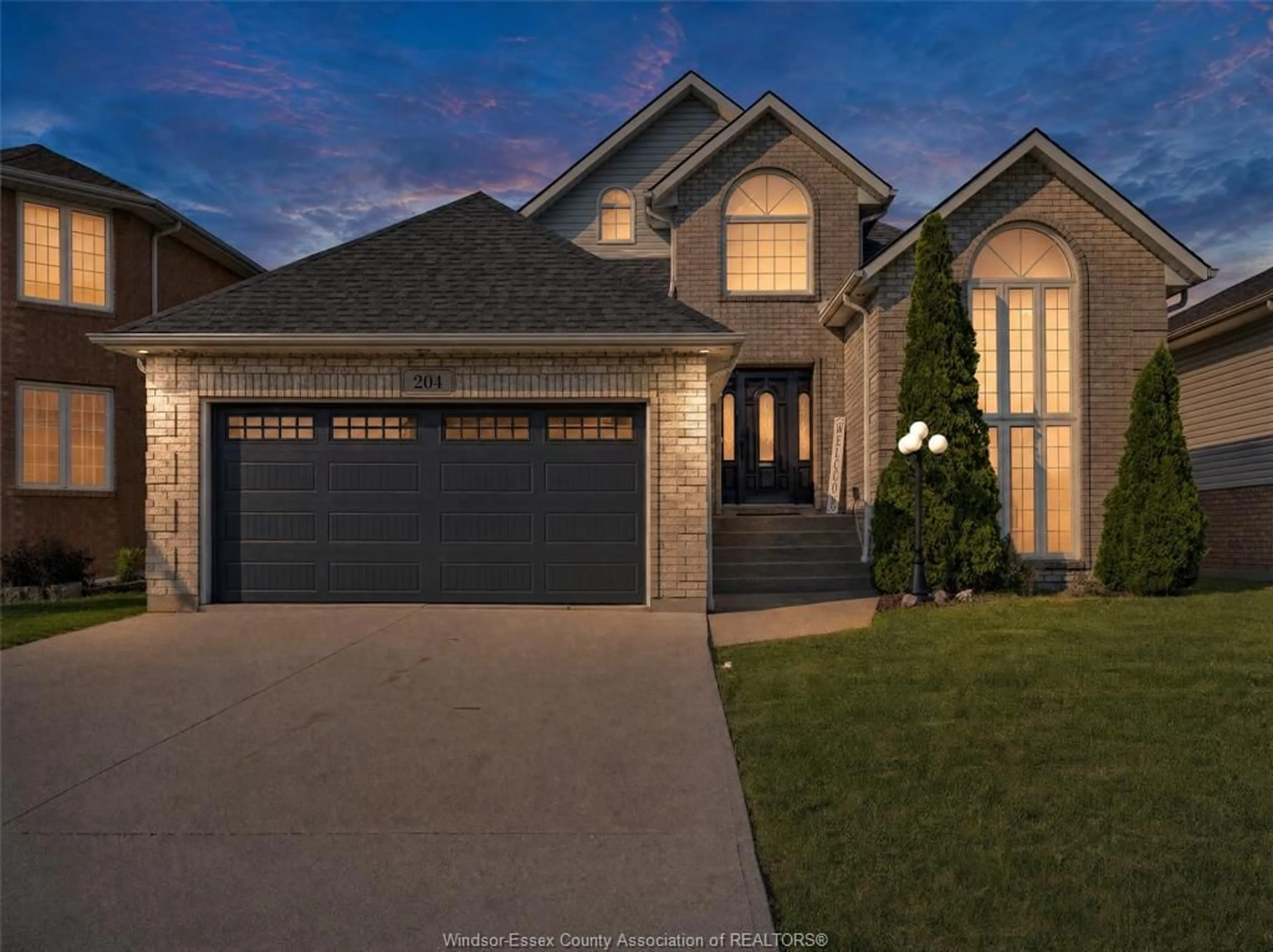 Home with brick exterior material, street for 204 HAMPTON Cres, Windsor Ontario N9E 4M4