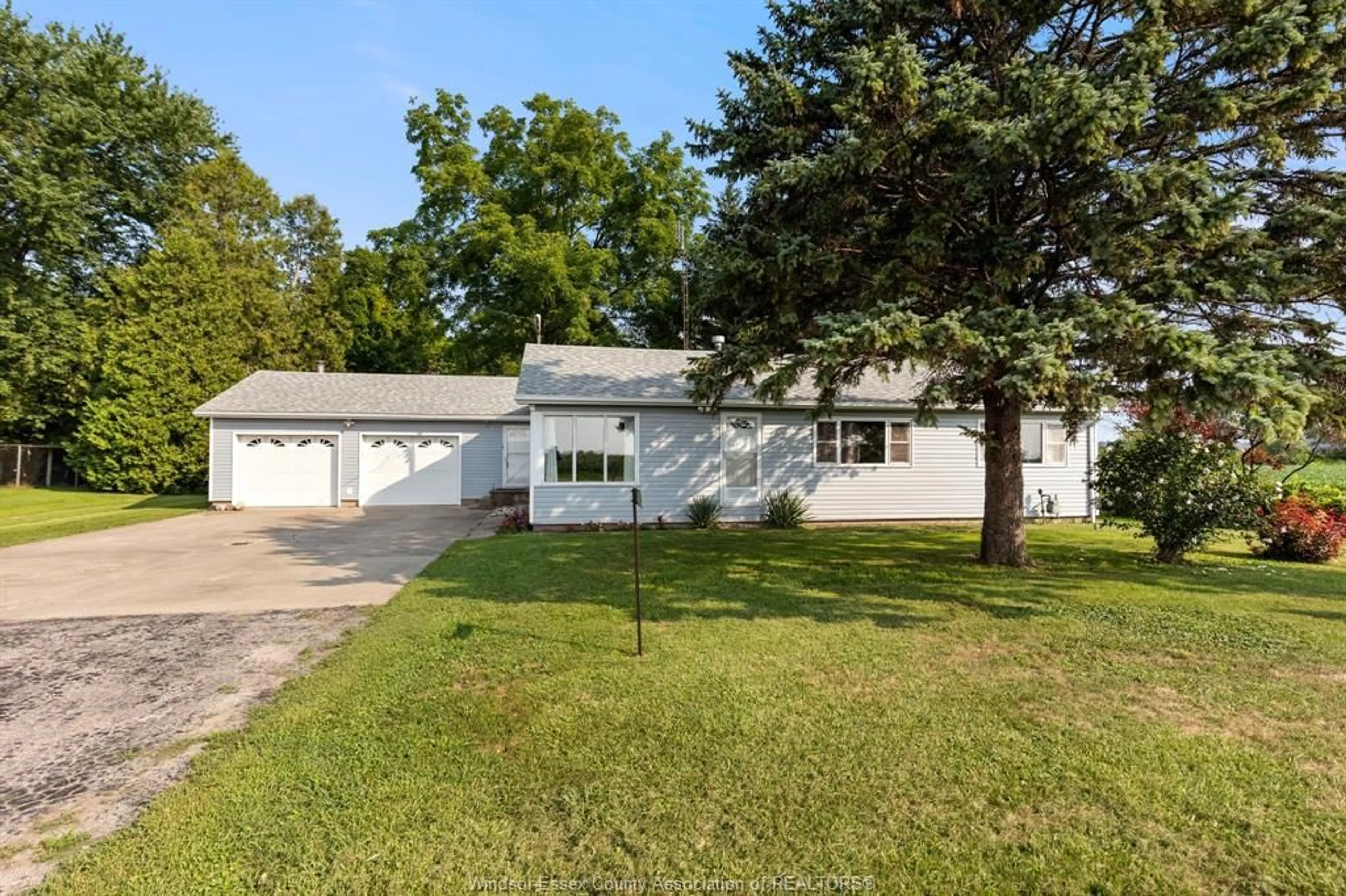 A pic from outside/outdoor area/front of a property/back of a property/a pic from drone, street for 4453 TECUMSEH Line, Tilbury Ontario N0P 2L0