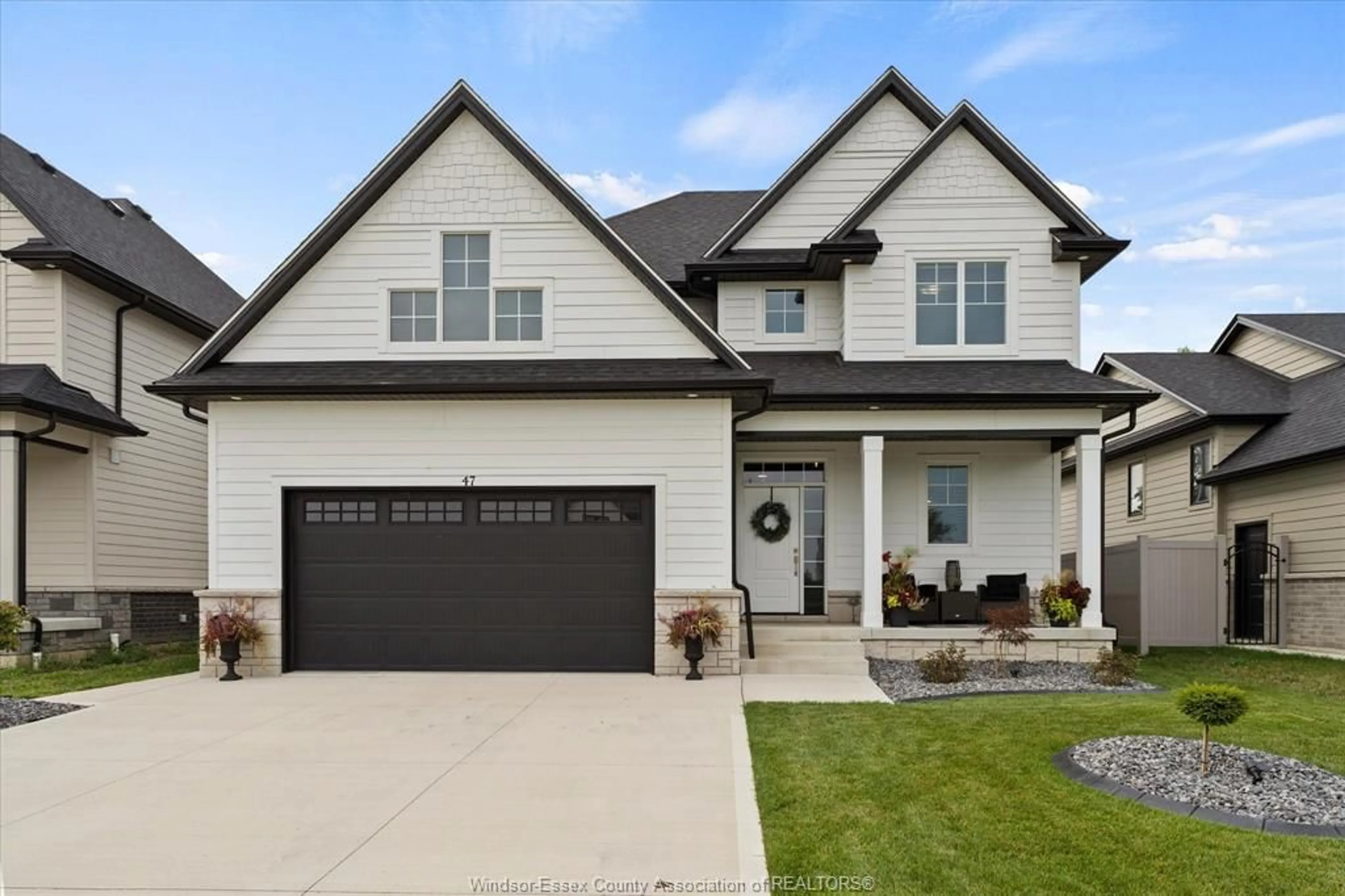Home with brick exterior material, street for 47 BELLEVIEW, Cottam Ontario N0R 1B0