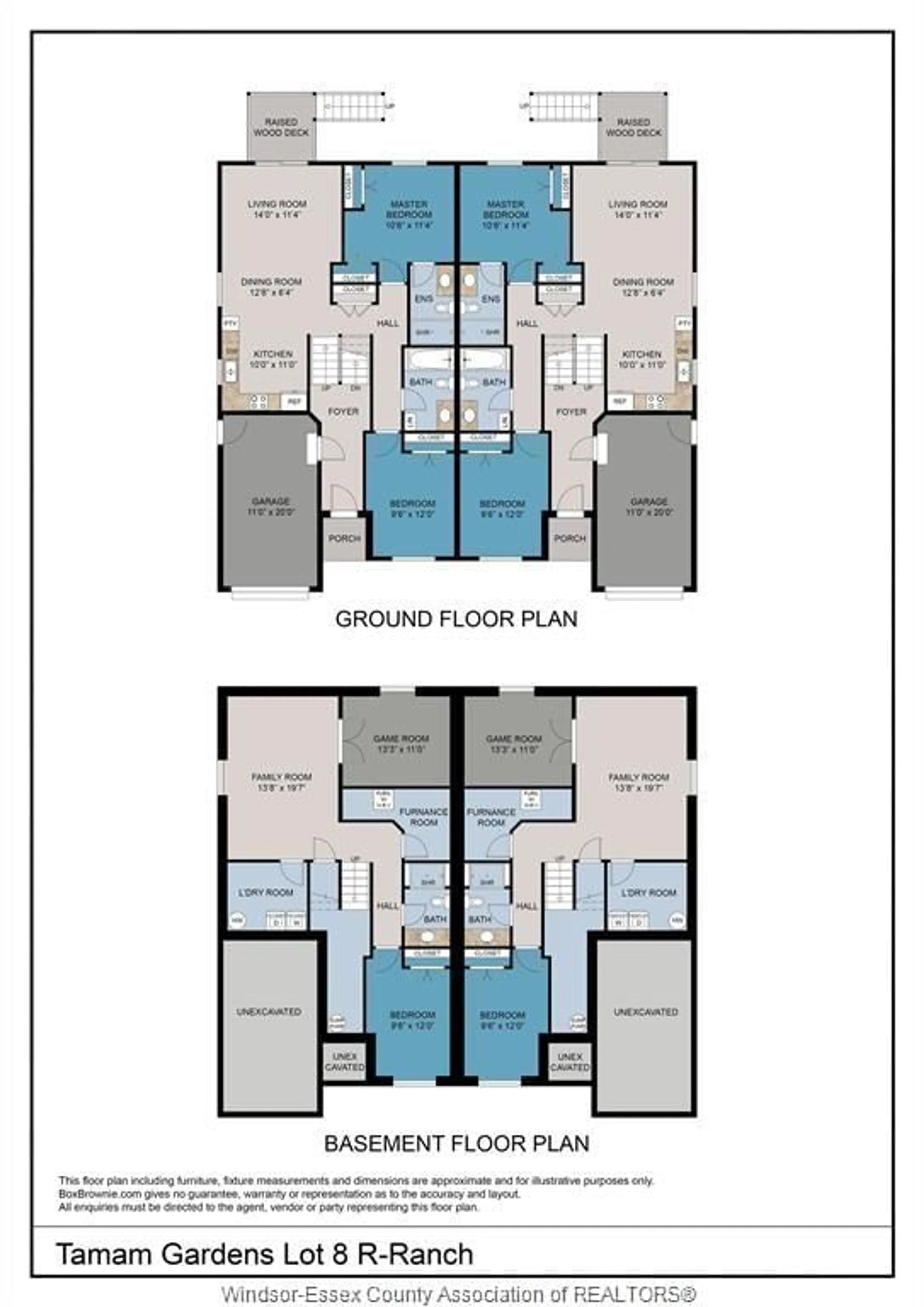 Floor plan for 7 SARKIS St, Kingsville Ontario N9Y 1J9