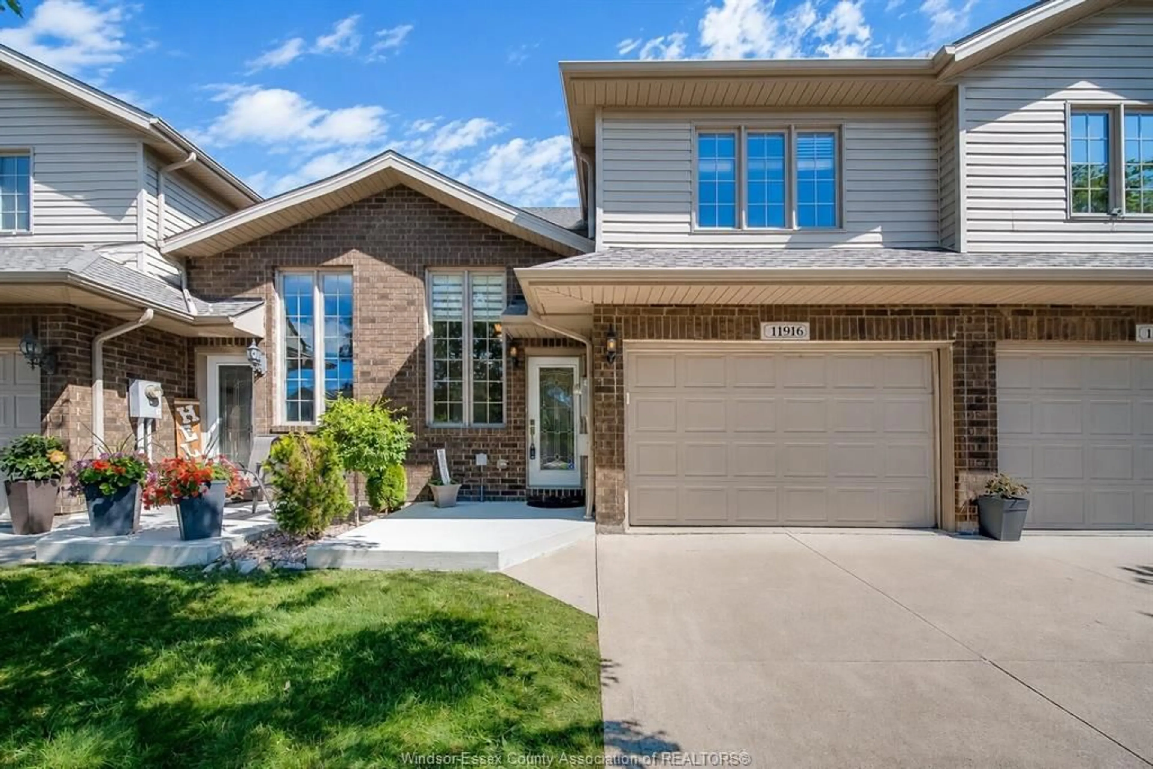 Home with brick exterior material, street for 11916 BOULDER CRES., Windsor Ontario N8P 1Z6