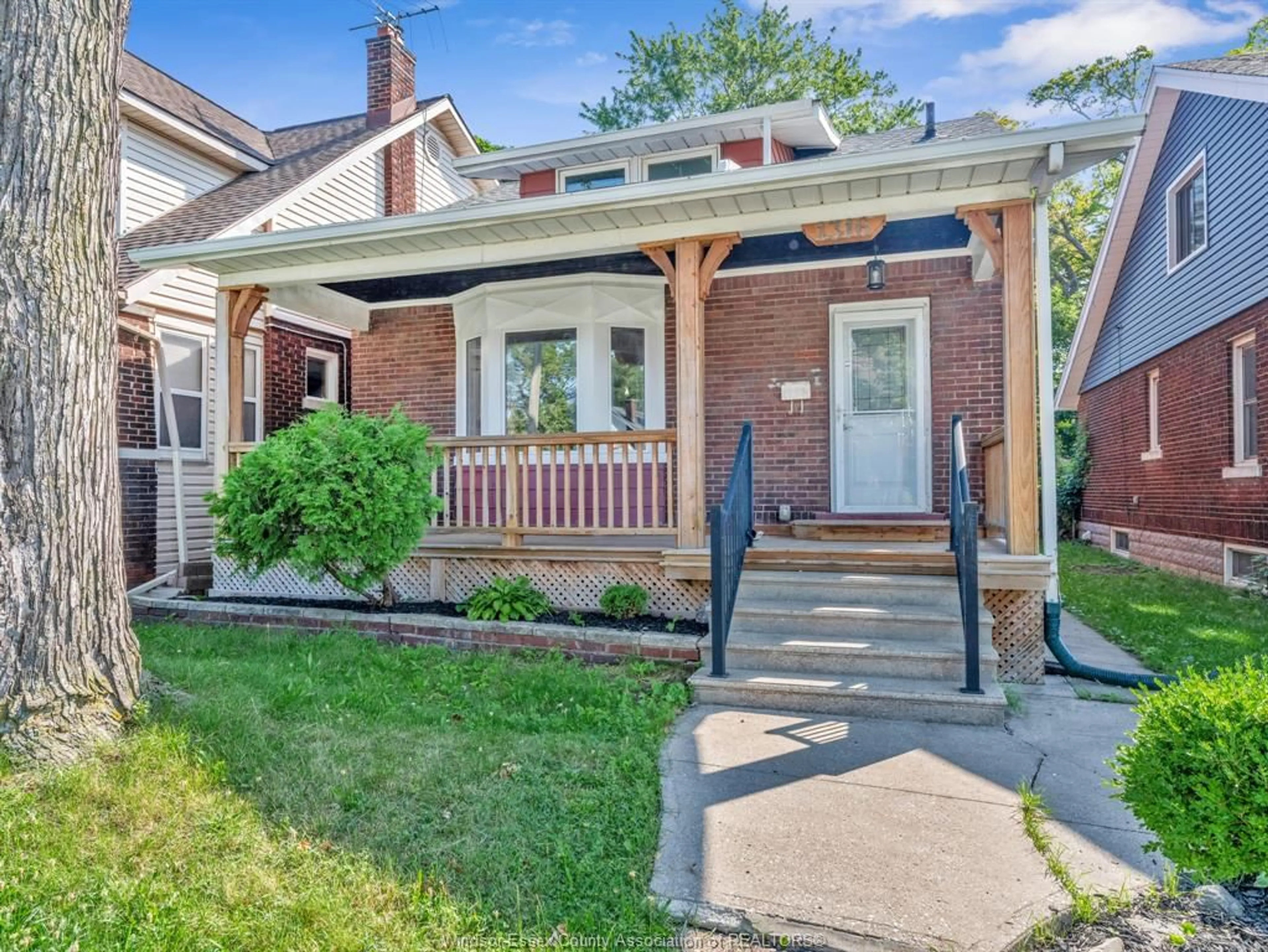 Home with brick exterior material, street for 1316 CHURCH STREET, Windsor Ontario N8X 1T8