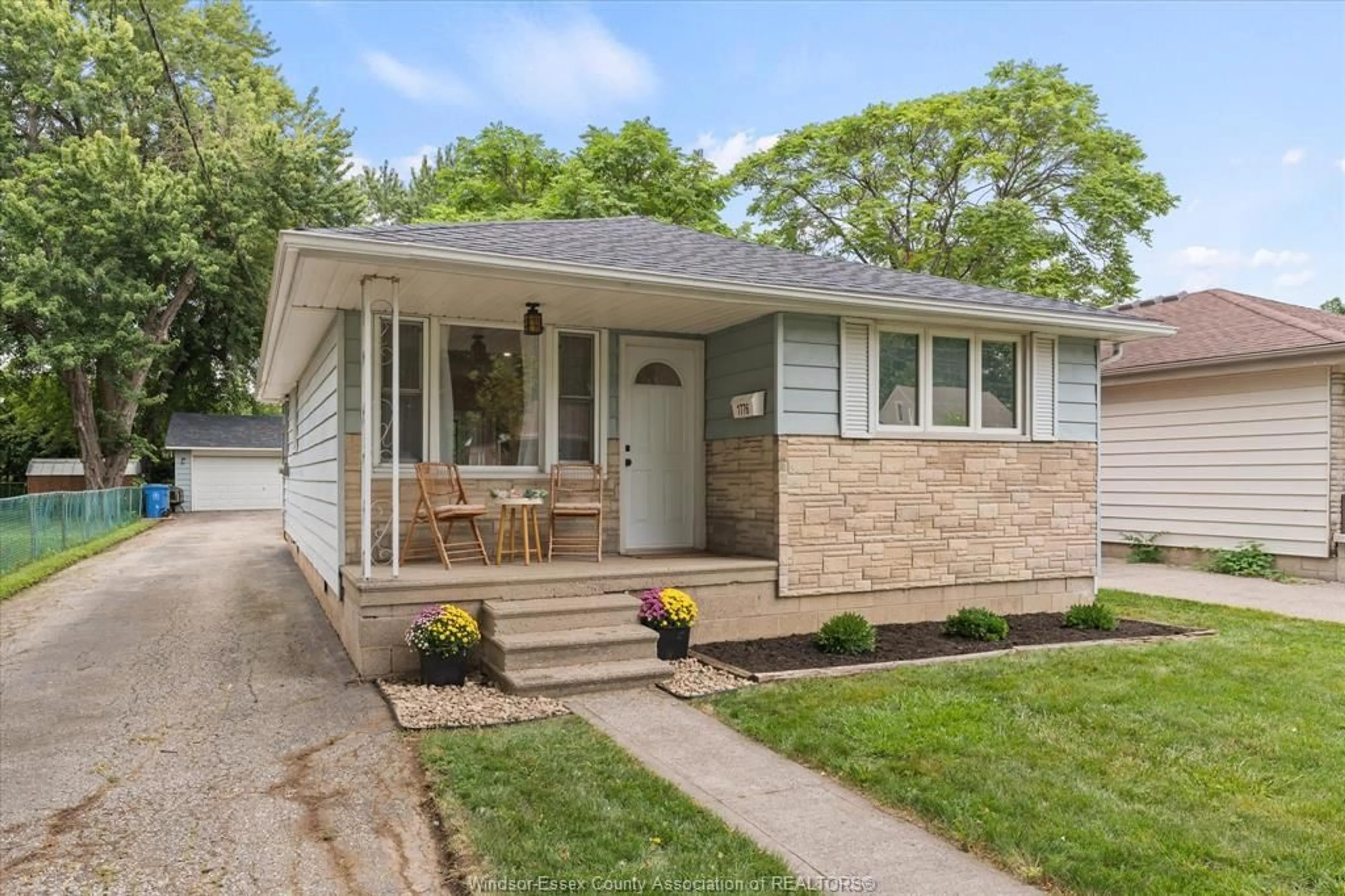 Home with vinyl exterior material, street for 1776 GLENDALE Ave, Windsor Ontario N8T 2N4