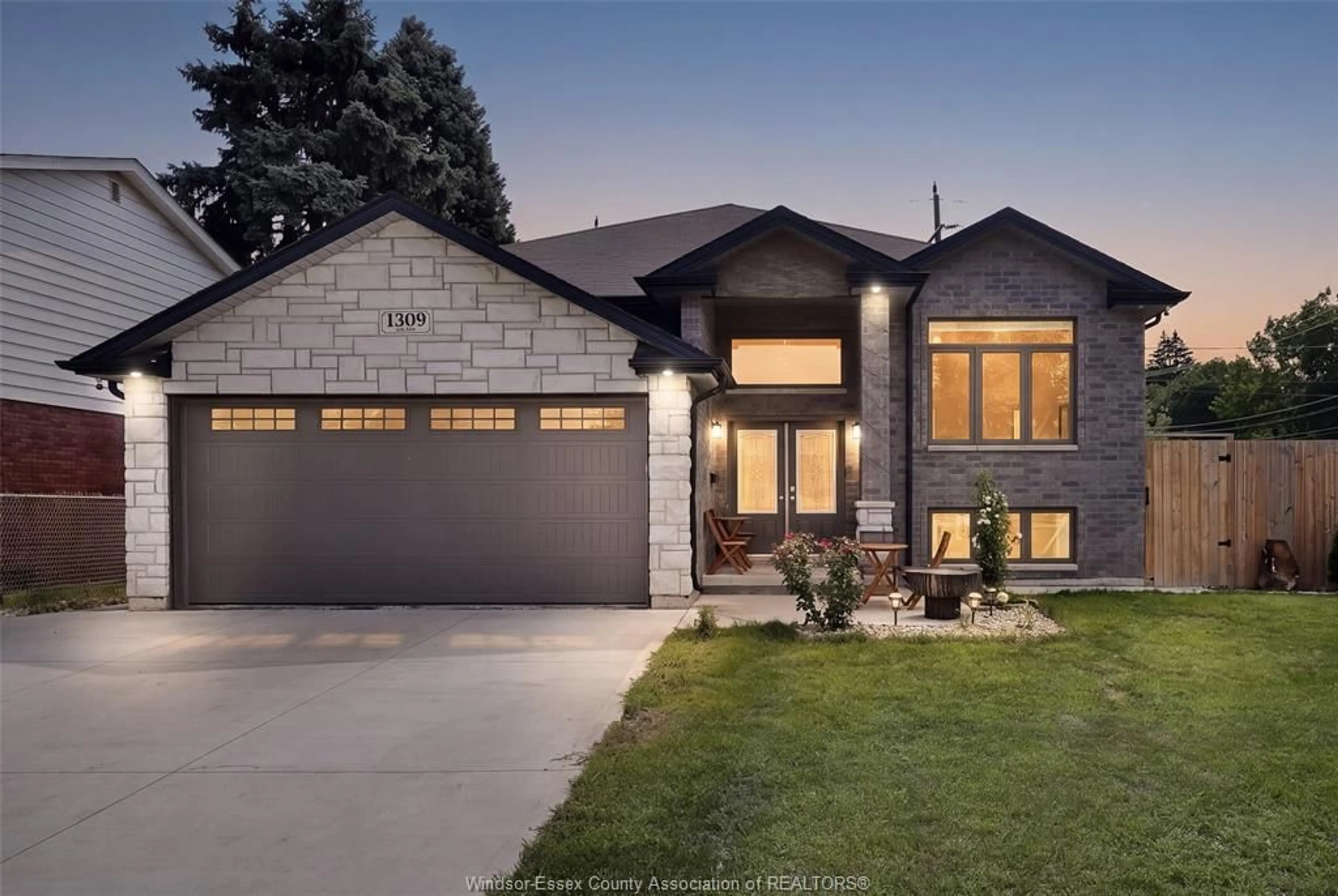 Home with brick exterior material, street for 1309 CHAPPELL Ave, Windsor Ontario N9C 3E1