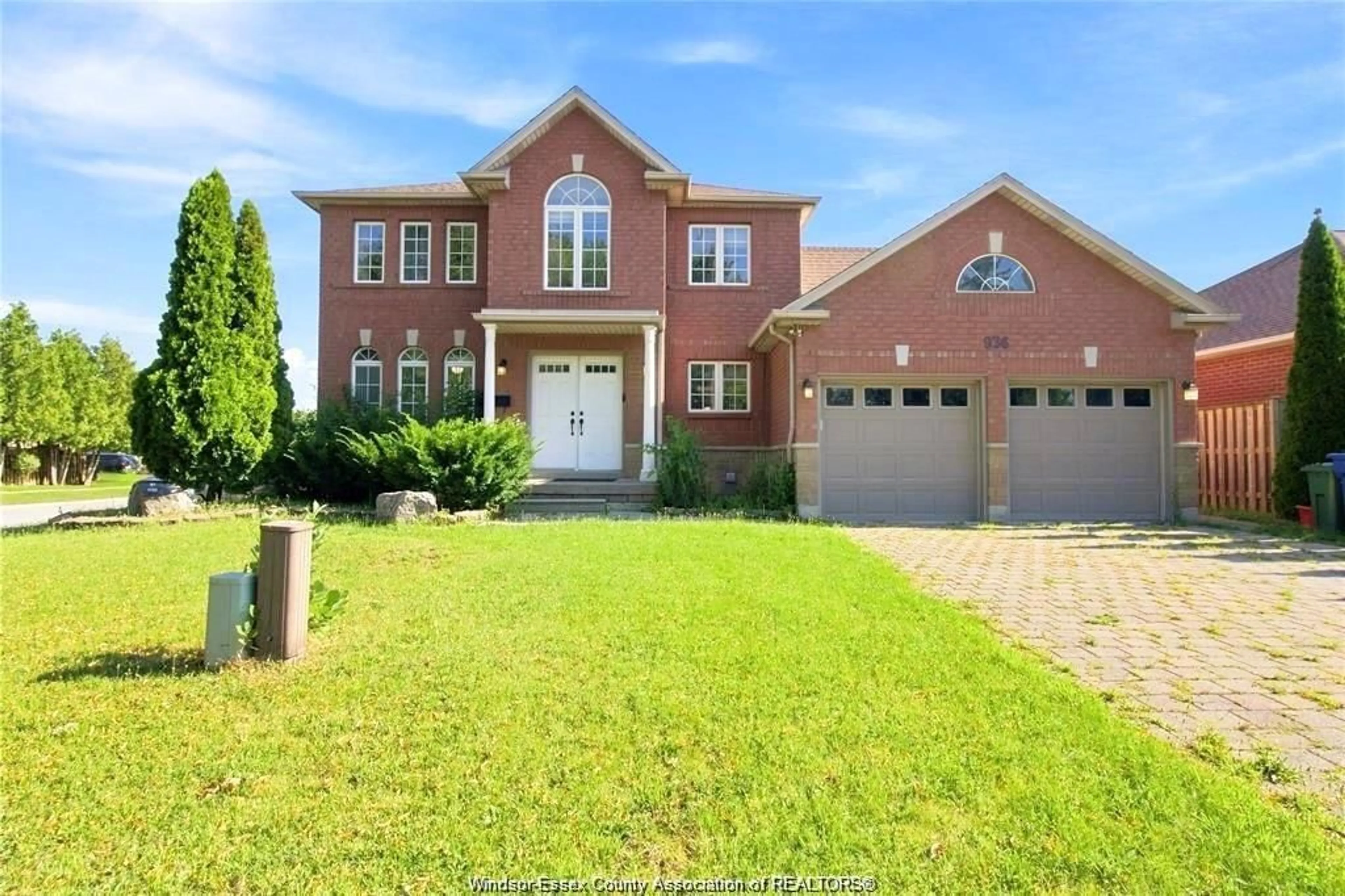 Home with brick exterior material, street for 936 NORTH TALBOT Rd, Windsor Ontario N9G 2S3