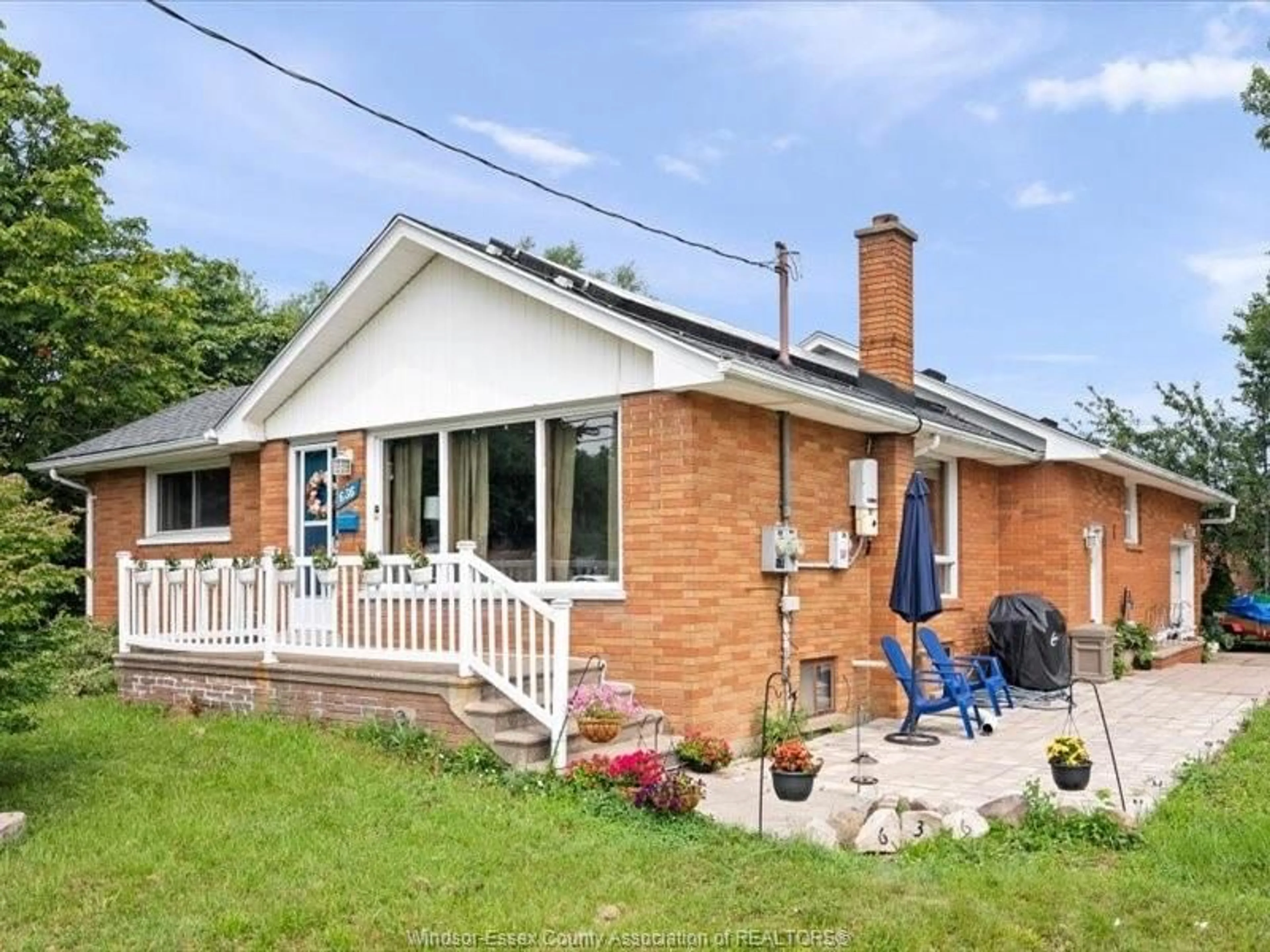 Home with brick exterior material, street for 636 CABANA, Windsor Ontario N9G 1A4