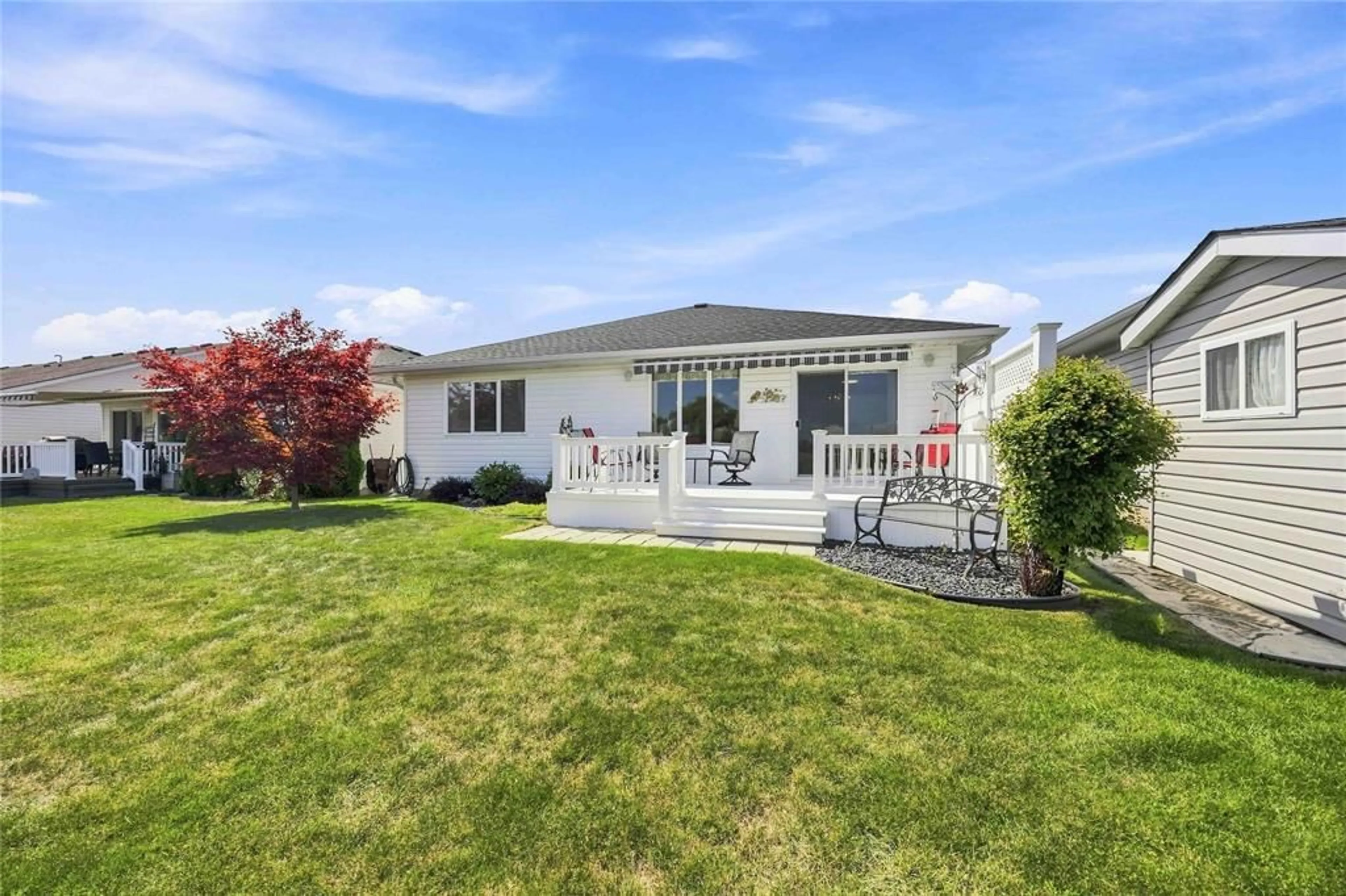 Home with vinyl exterior material, street for 5700 BLACKWELL Sideroad #71, Sarnia Ontario N7B 1B7